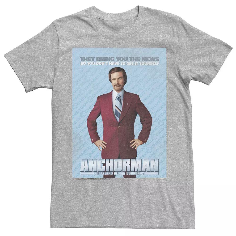 Men's Anchorman Movie Poster Tee,  Product Image