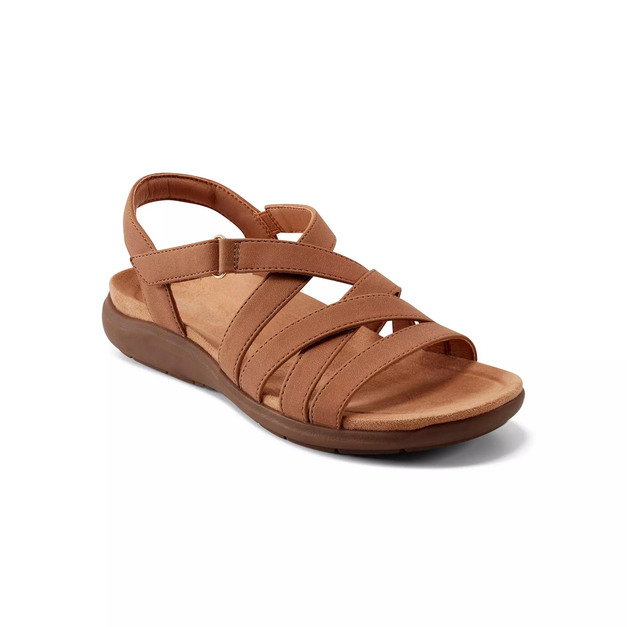 Easy Spirit Women's Whitt Strappy Adjustable Wedge Sandals,  Product Image