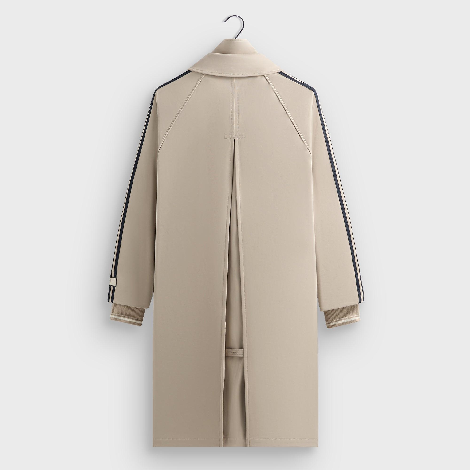 Kith for adidas Football Hybrid Trench Coat - Beige Male Product Image