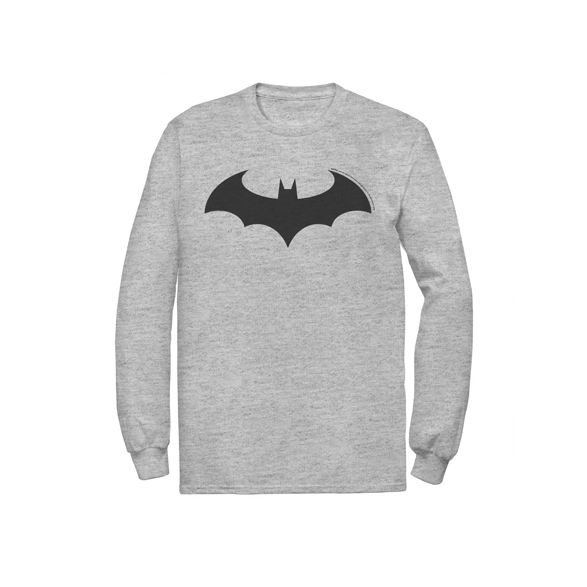 Big & Tall DC Comics Batman Modern Logo Long Sleeve Graphic Tee, Men's,  Product Image