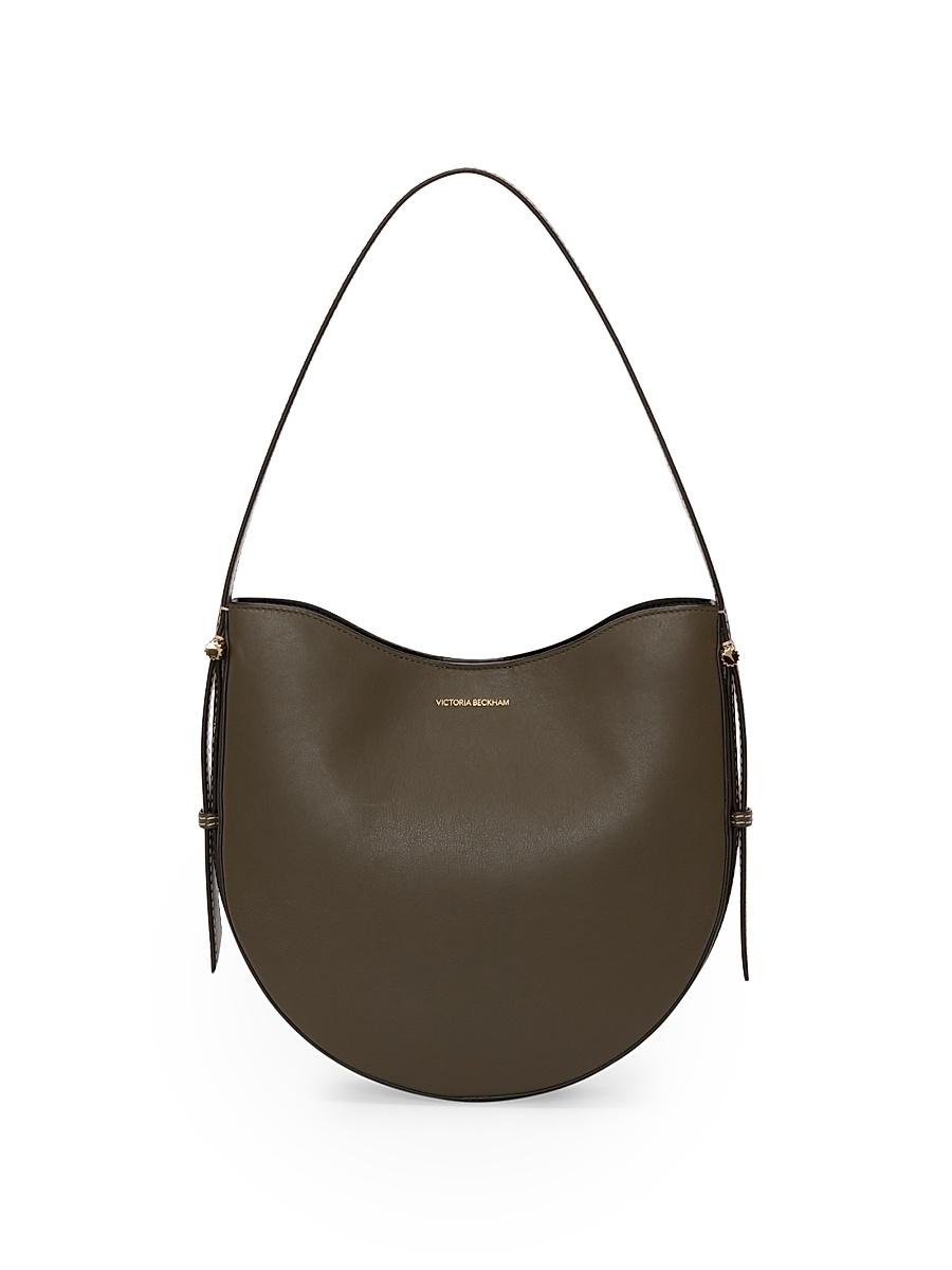 Womens Dia Leather Hobo Bag Product Image