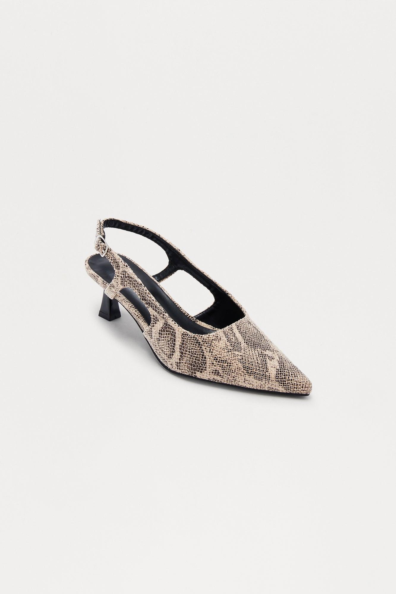 Alena Slingback Pumps - Natural Female Product Image