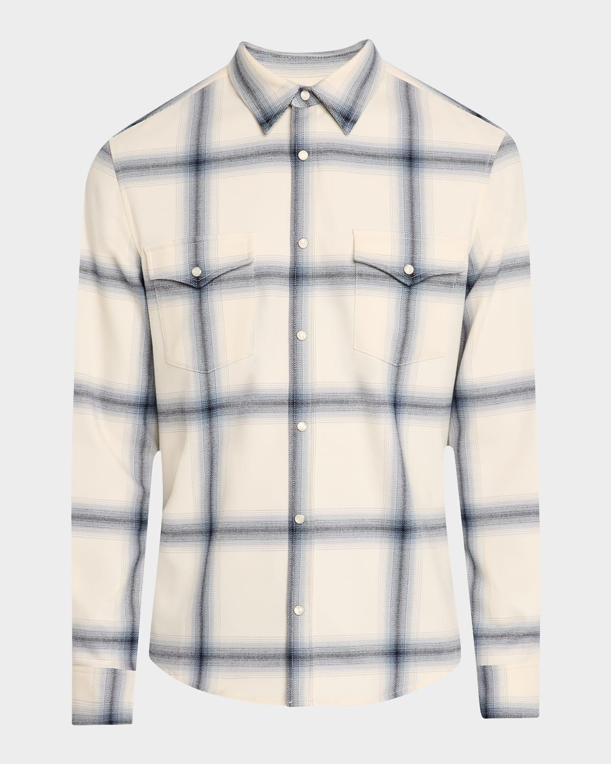Mens Eastwood Plaid Sport Shirt Product Image