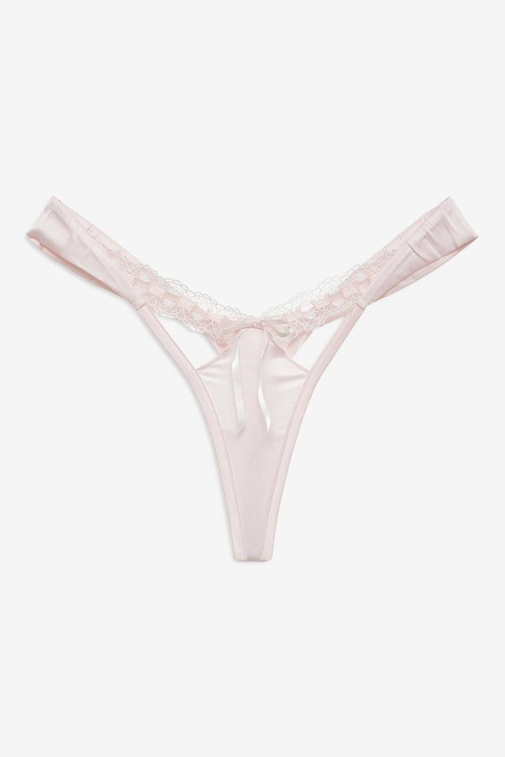 Starlet Thong Panty — Peach Product Image