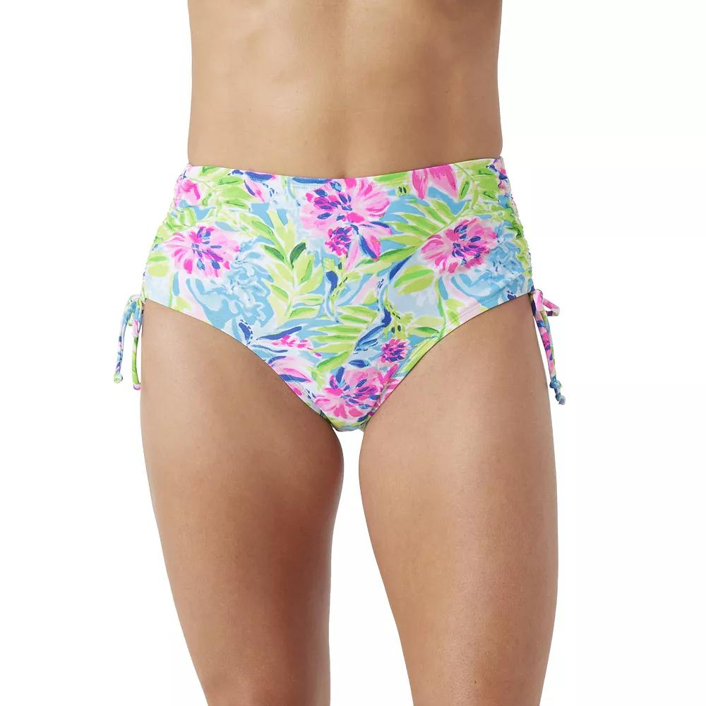Women's Stella Parker High-Waist Side Tie Swim Bottoms,  Product Image