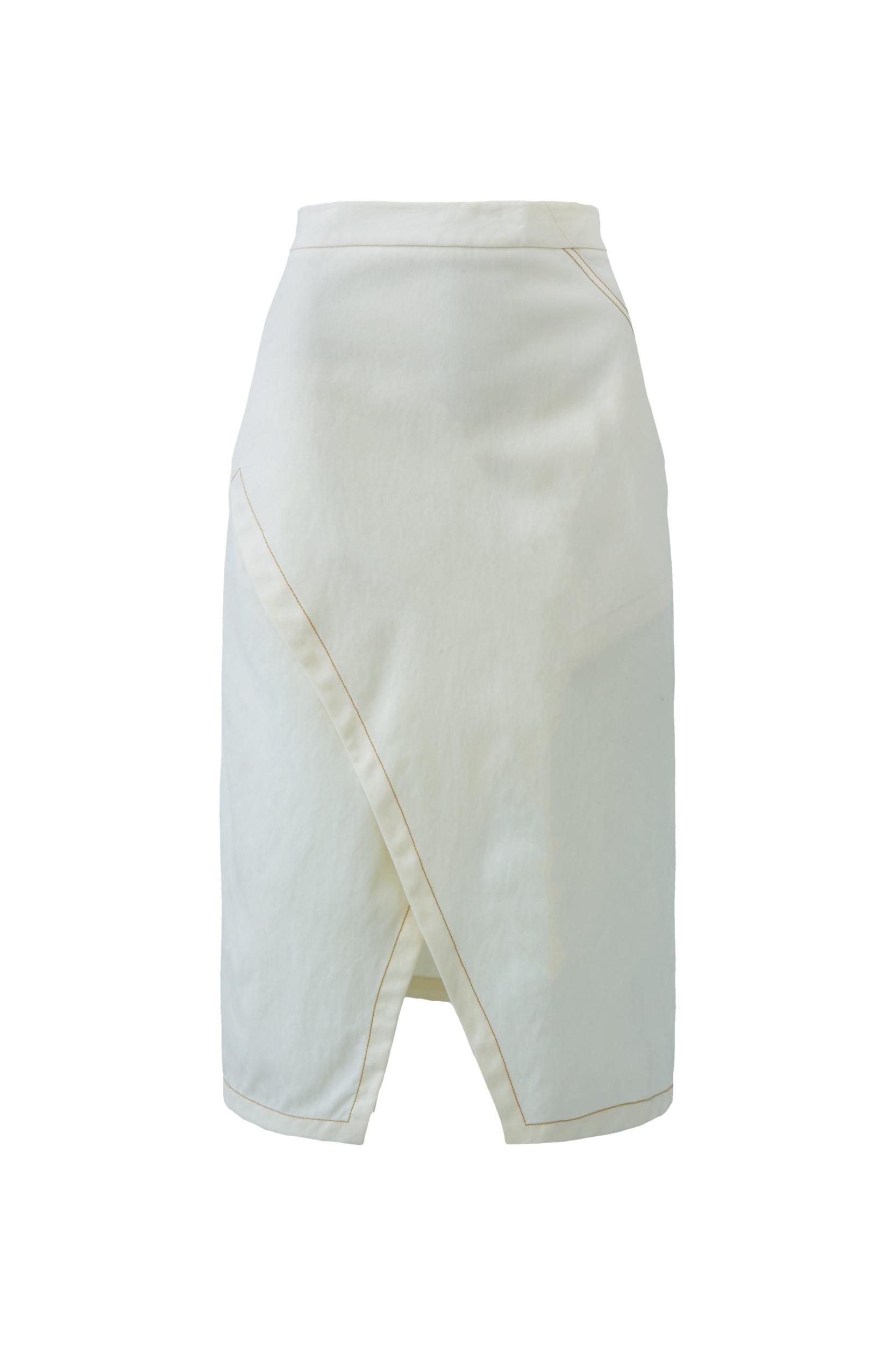 WRAP MIDI SKIRT Product Image