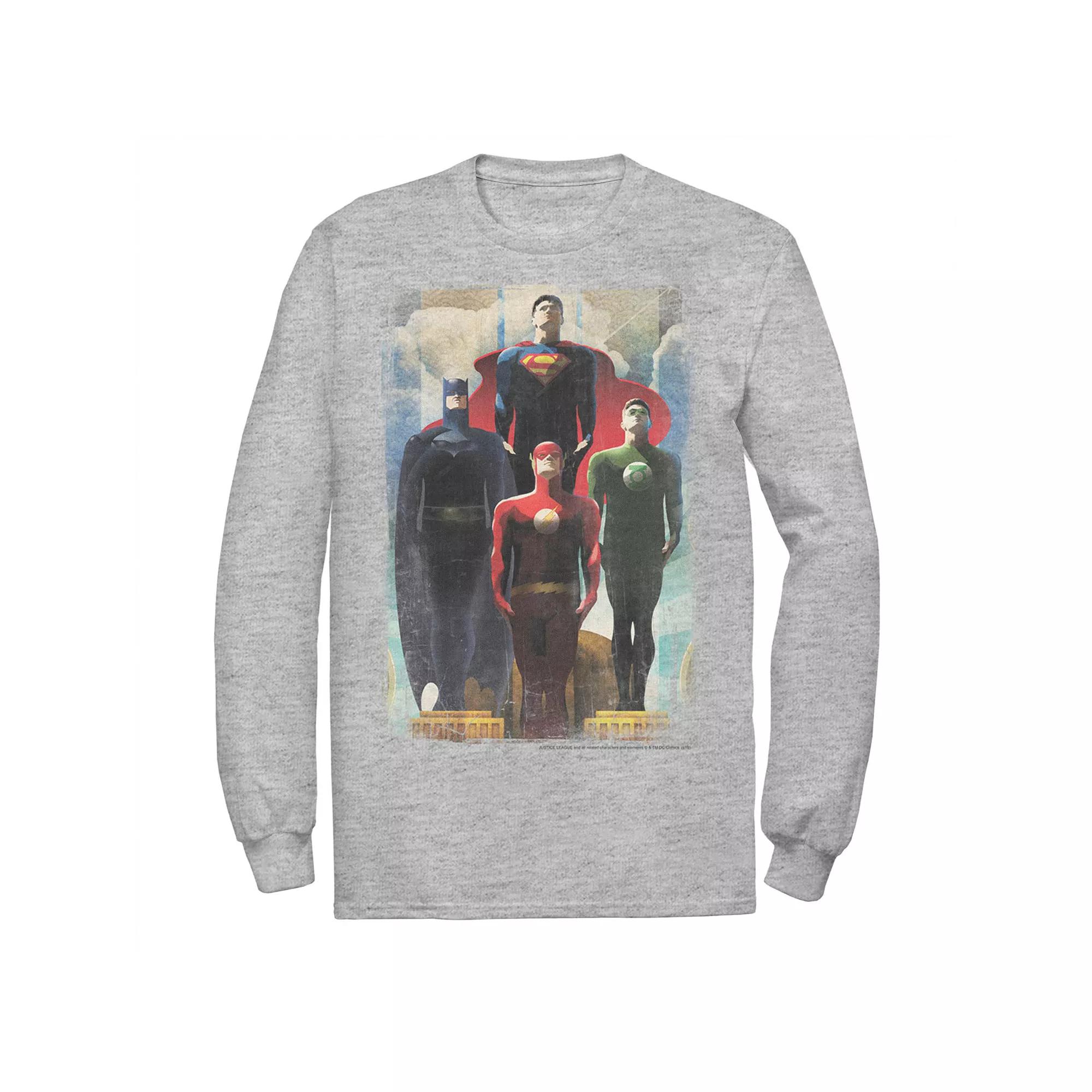 Men's DC Comics Justice League Heroes Look Up Tee,  Product Image