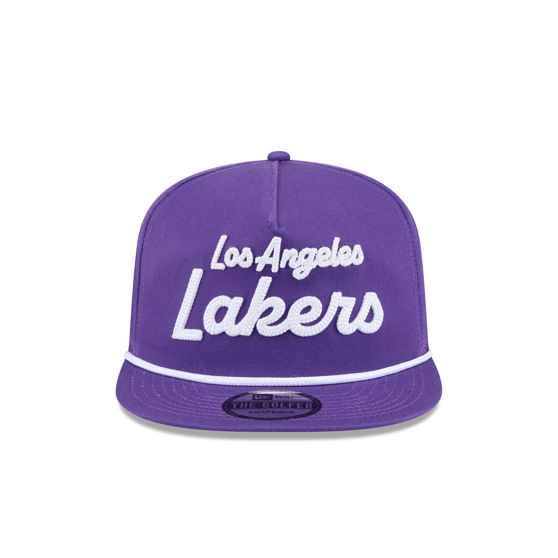 Los Angeles Lakers Team Text Golfer Hat Male Product Image