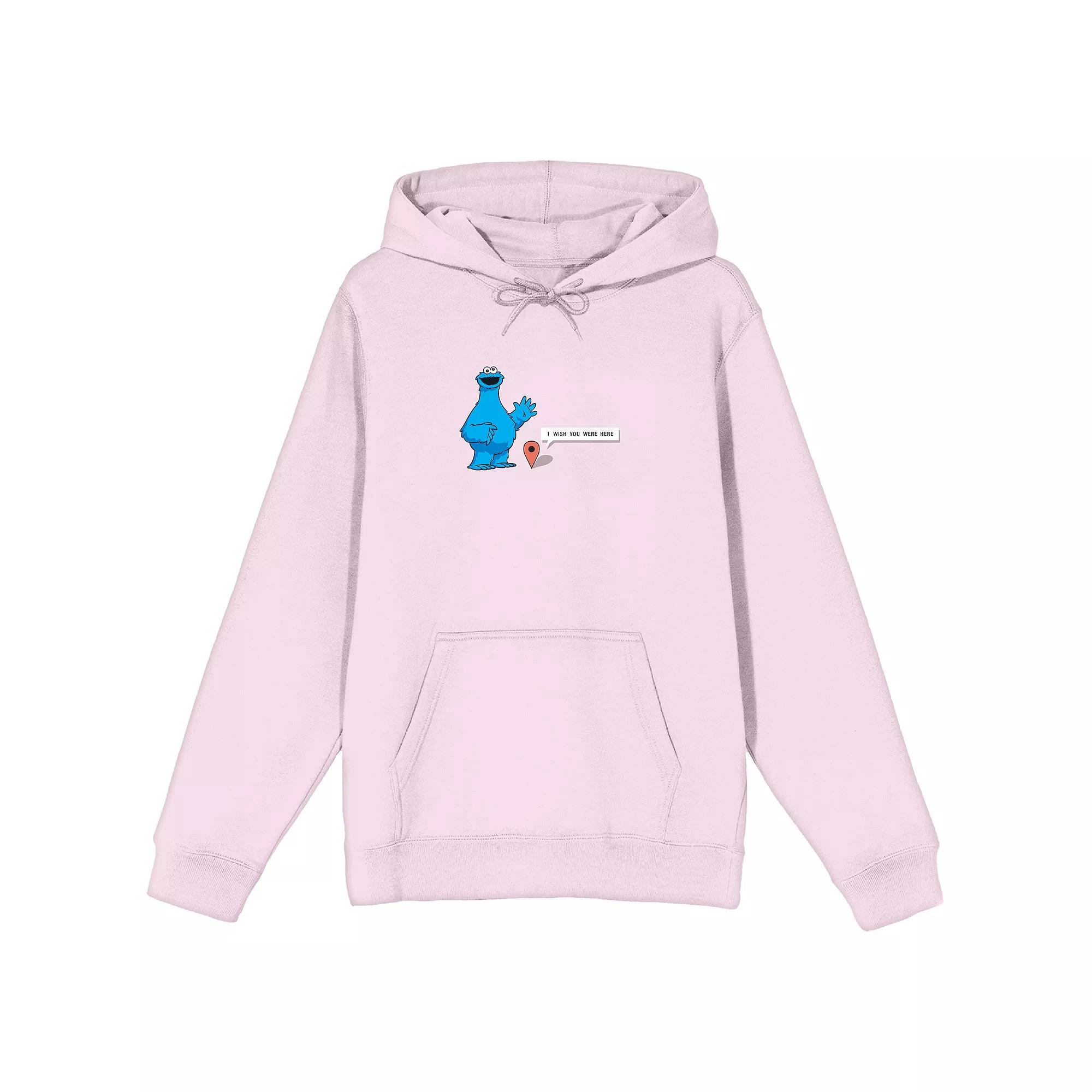 Men's Sesame Street Cookie Monster Hoodie,  Product Image