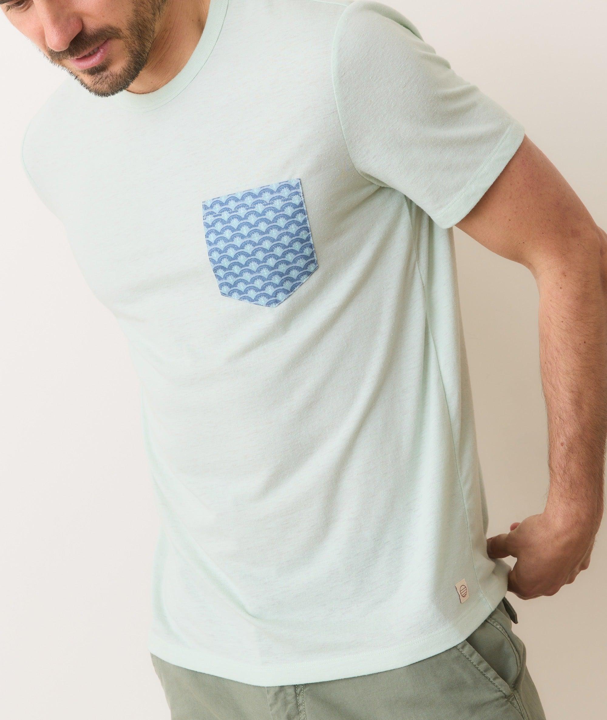 Signature Printed Pocket Tee Product Image