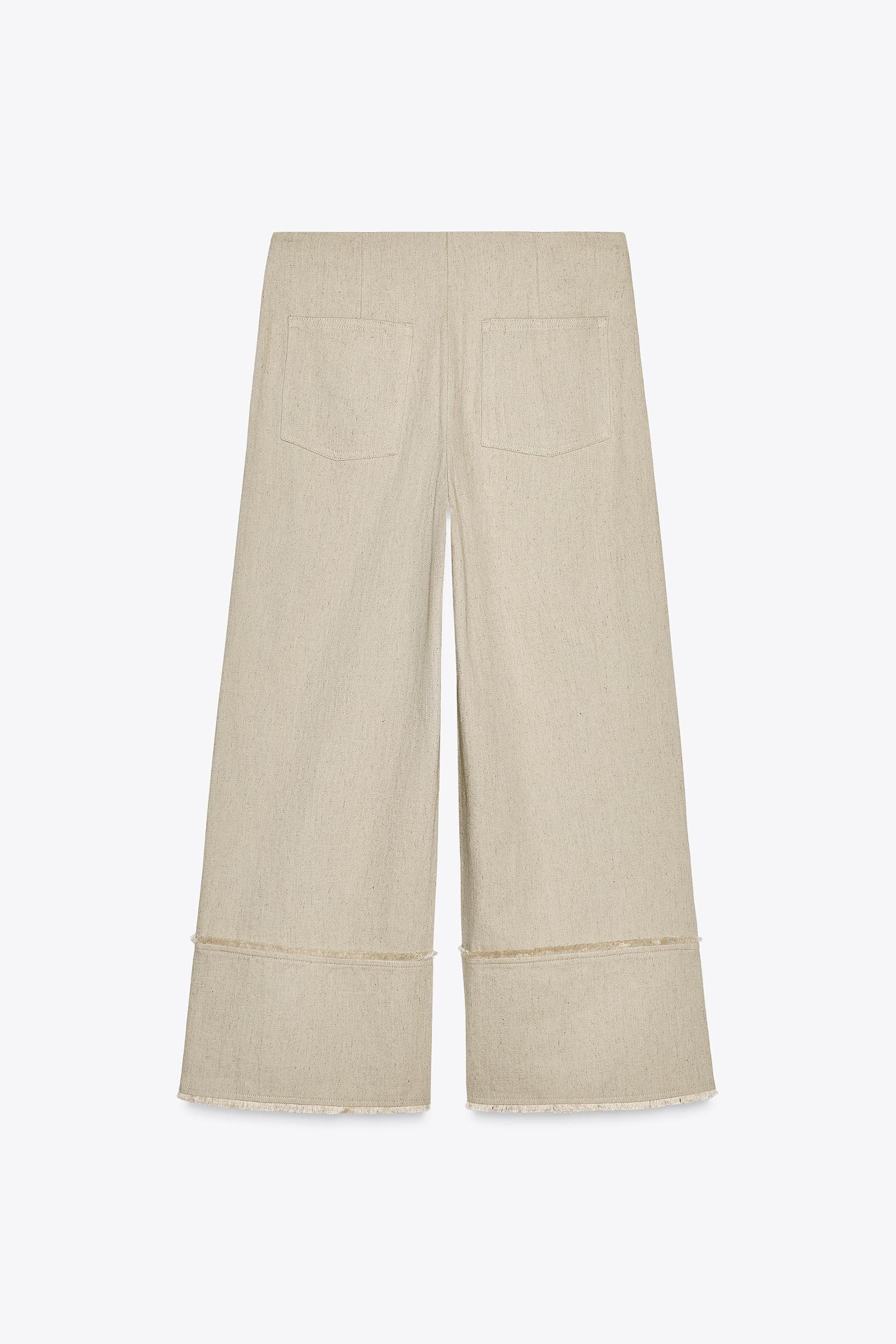 RUSTIC FRAYED PANTS Product Image