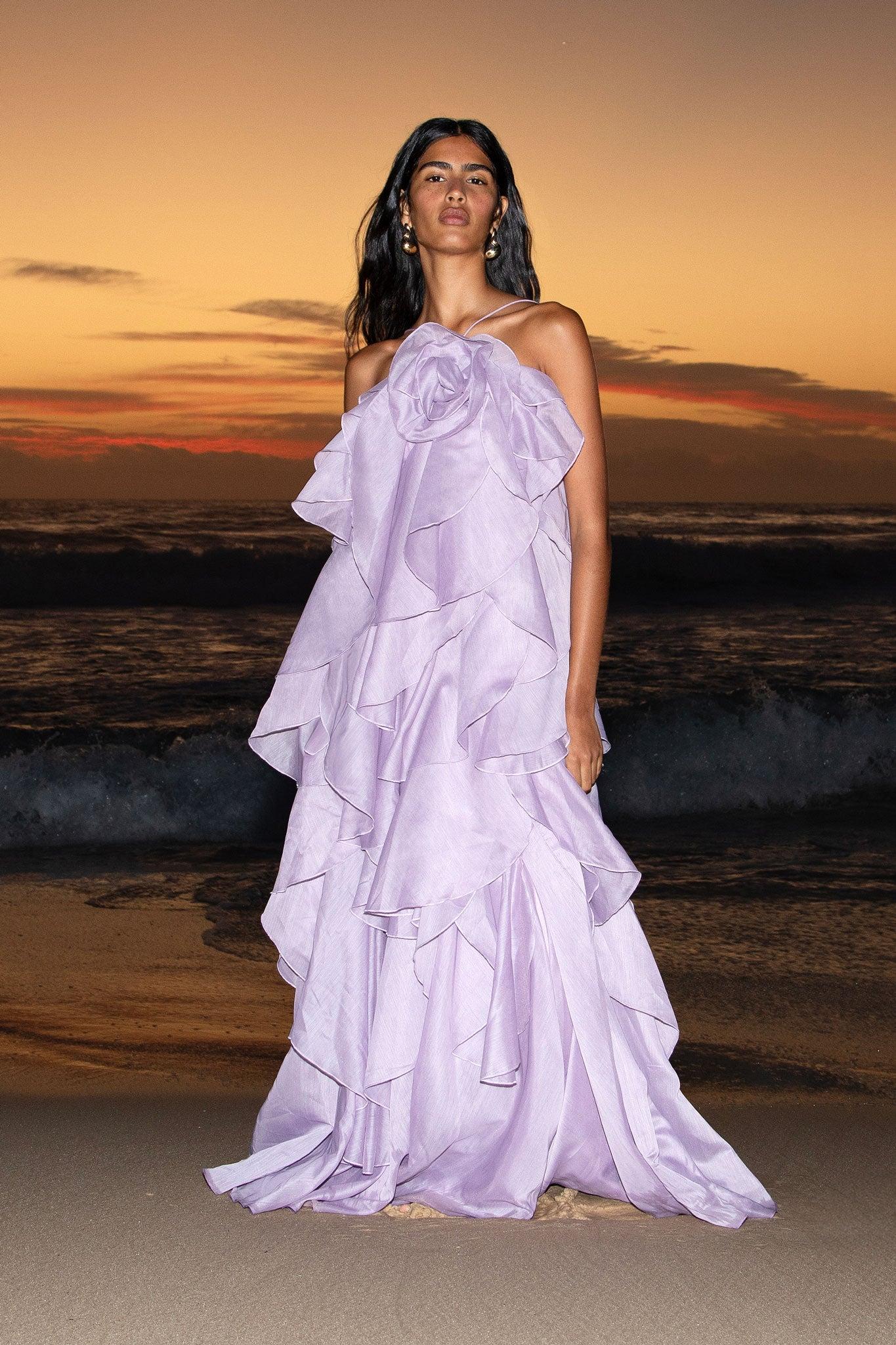 Pandorea Layered Maxi Dress Product Image