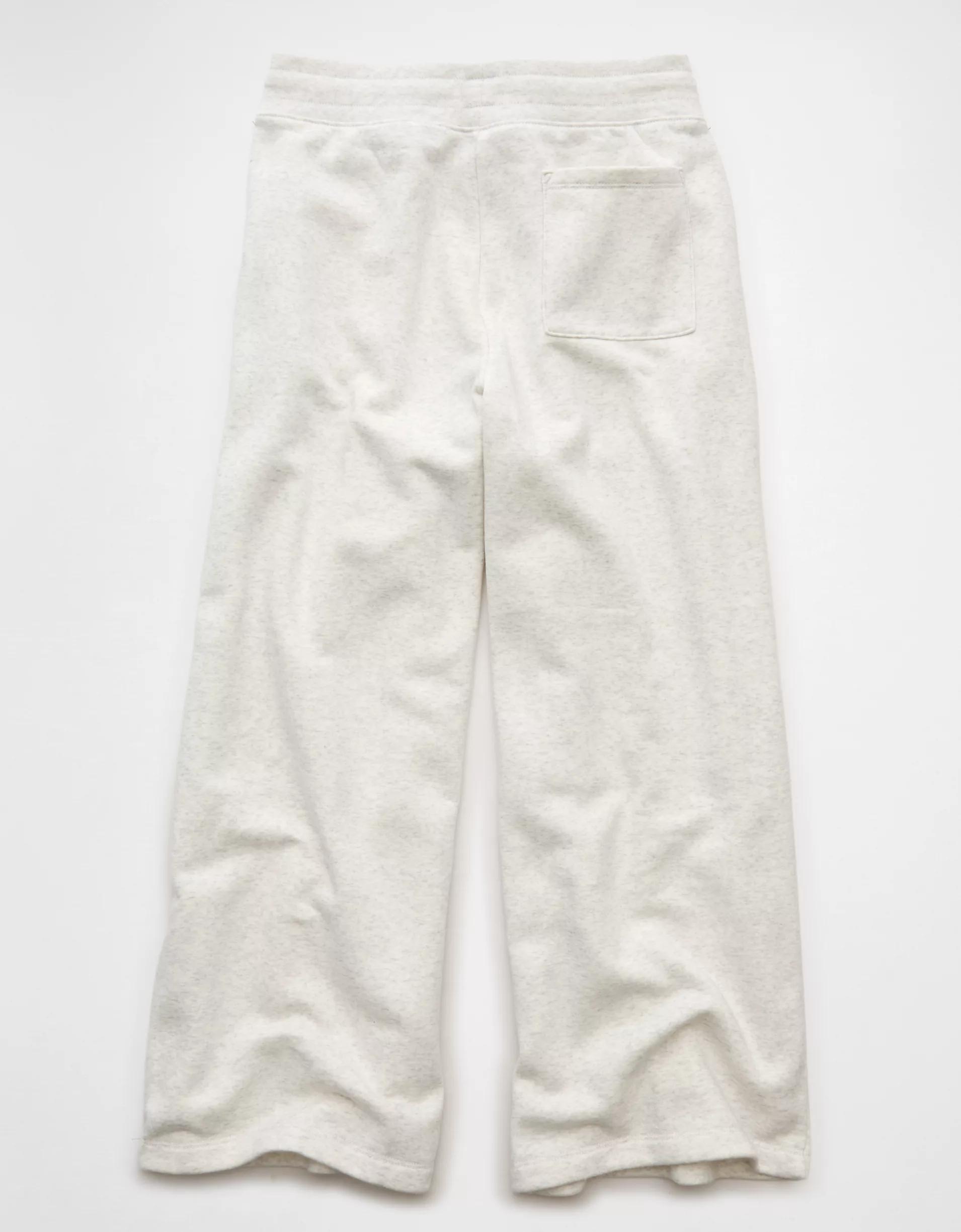 AE Everyday Luxe Wide-Leg Sweatpant Product Image