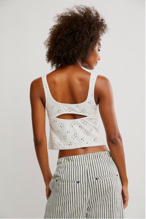 Free People Full Bloom Eyelet Cami Product Image