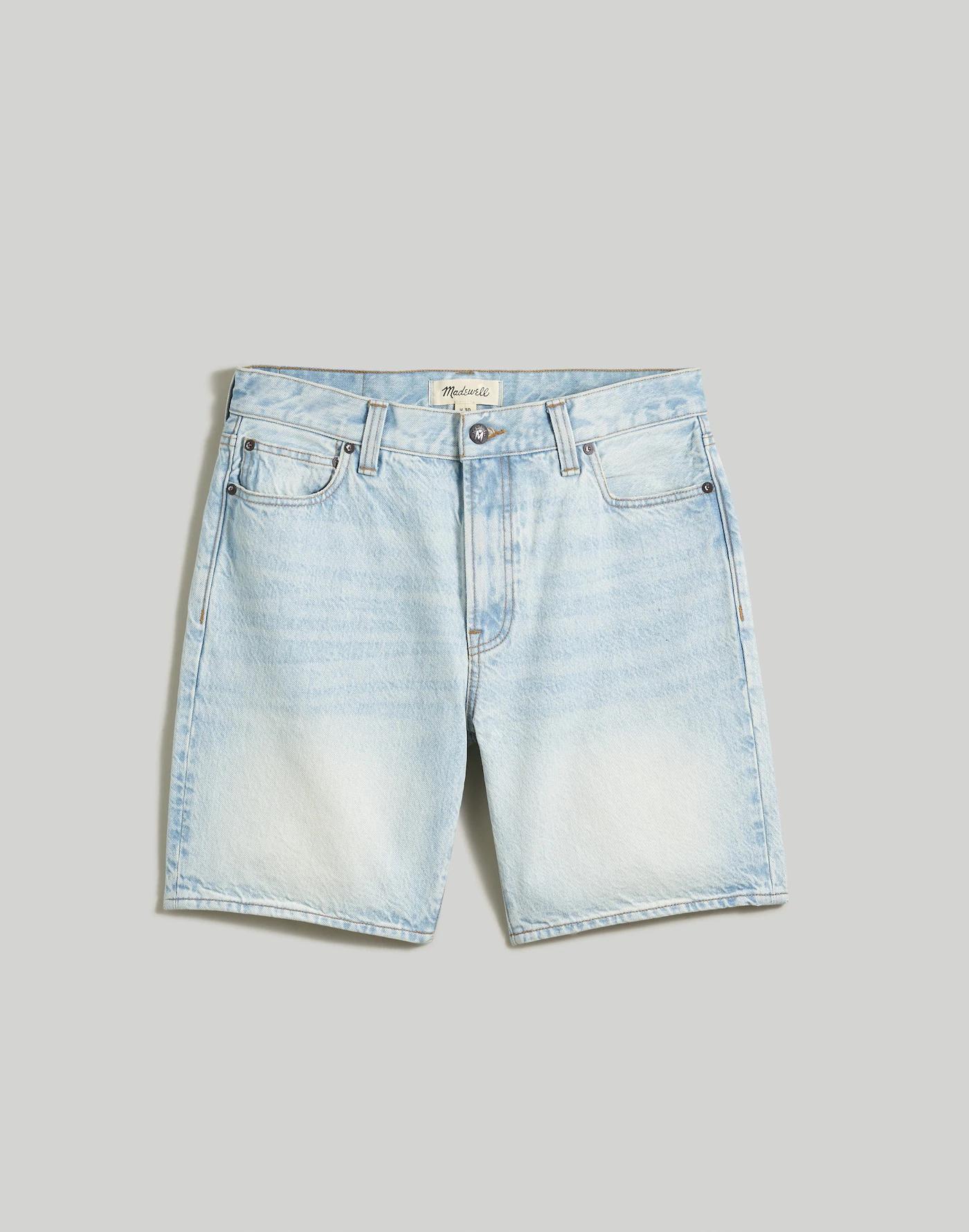 8" Denim Shorts in Lacewood Wash Product Image