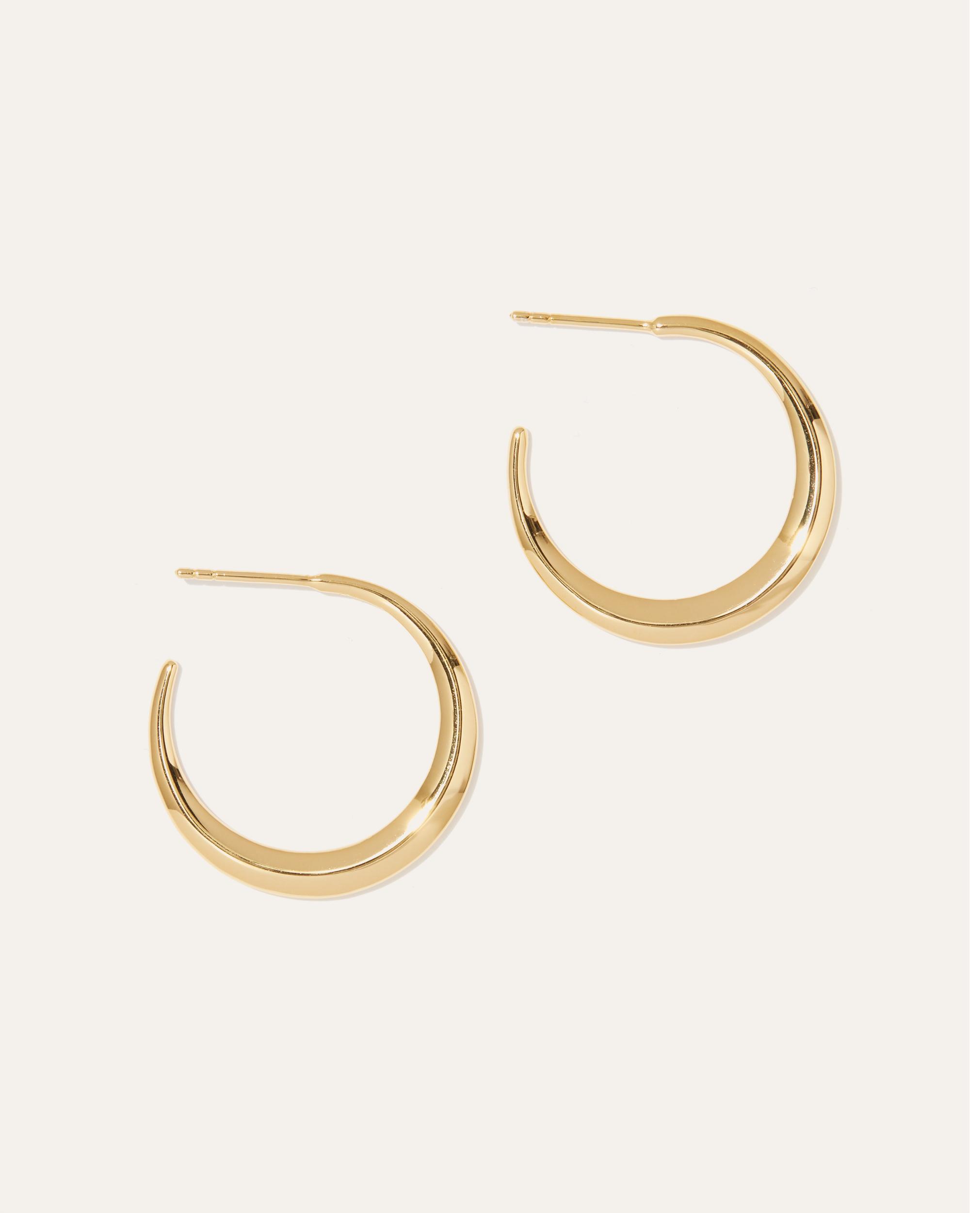 Quince | Women's Dress Up Hoop Earrings Earrings Product Image