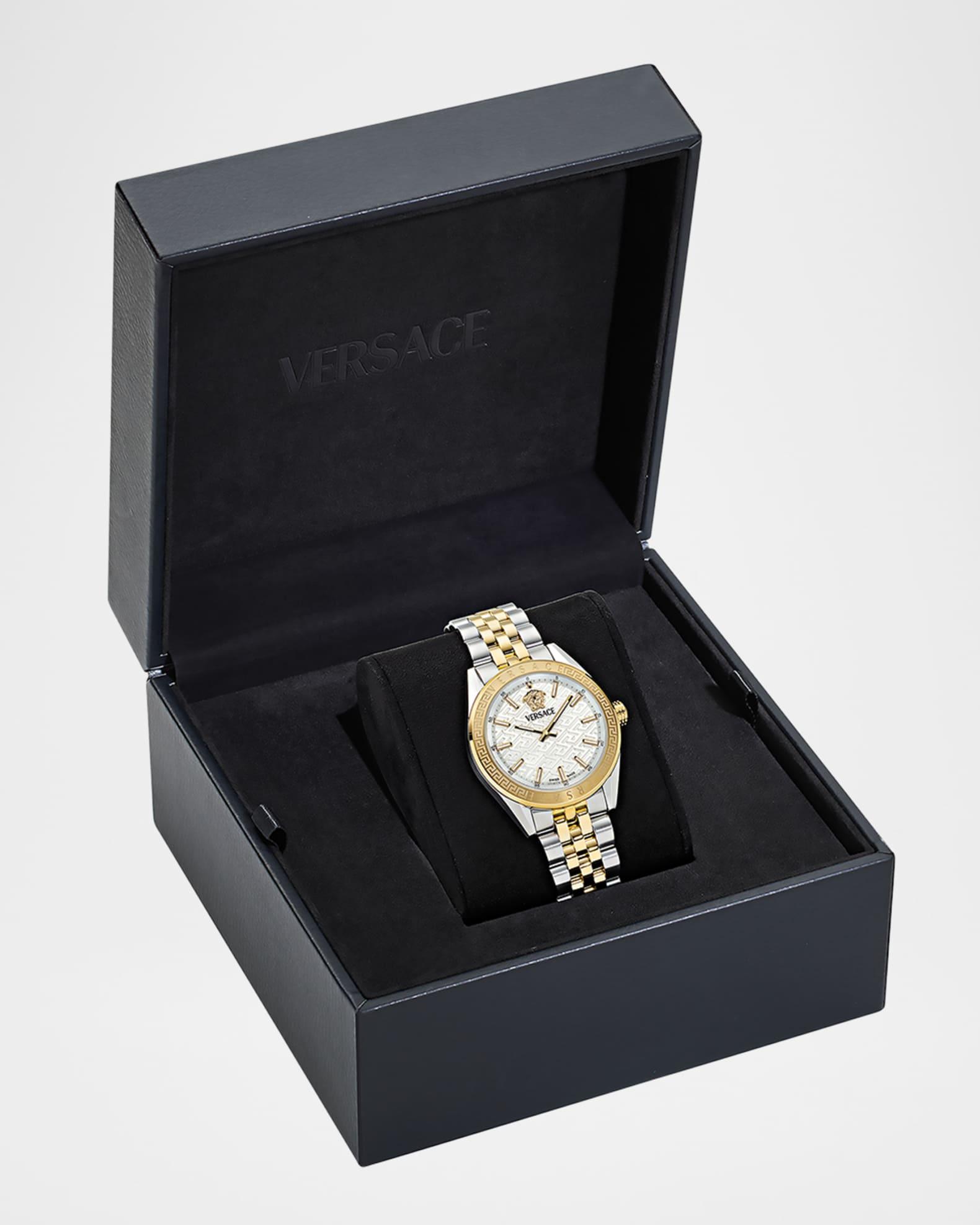 V-Code 36mm Two Tone Bracelet Watch Product Image