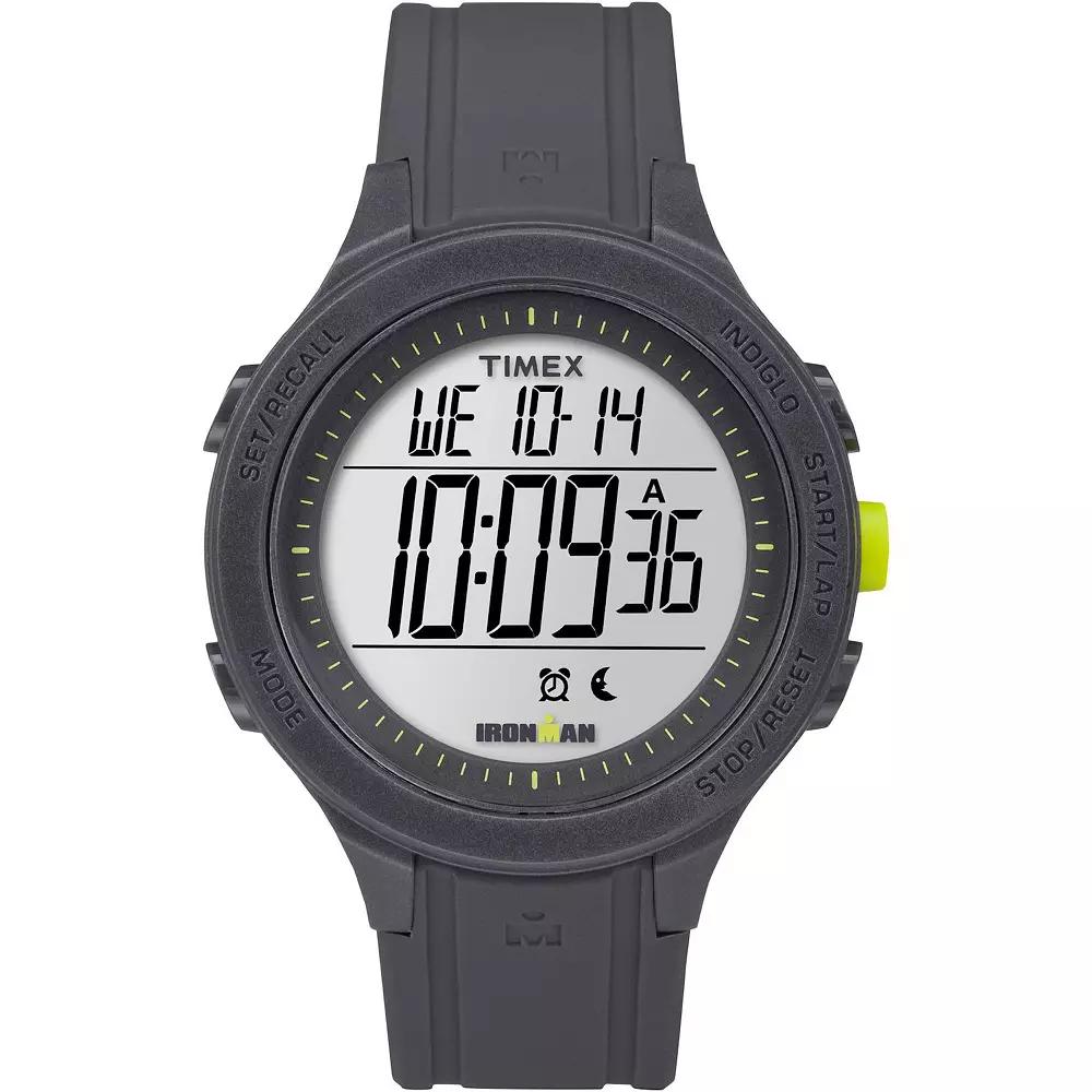 Timex® Ironman® Essential 30 Lap Digital Watch - TW5M14500JT, Women's, Size: 43MM, Gray Product Image