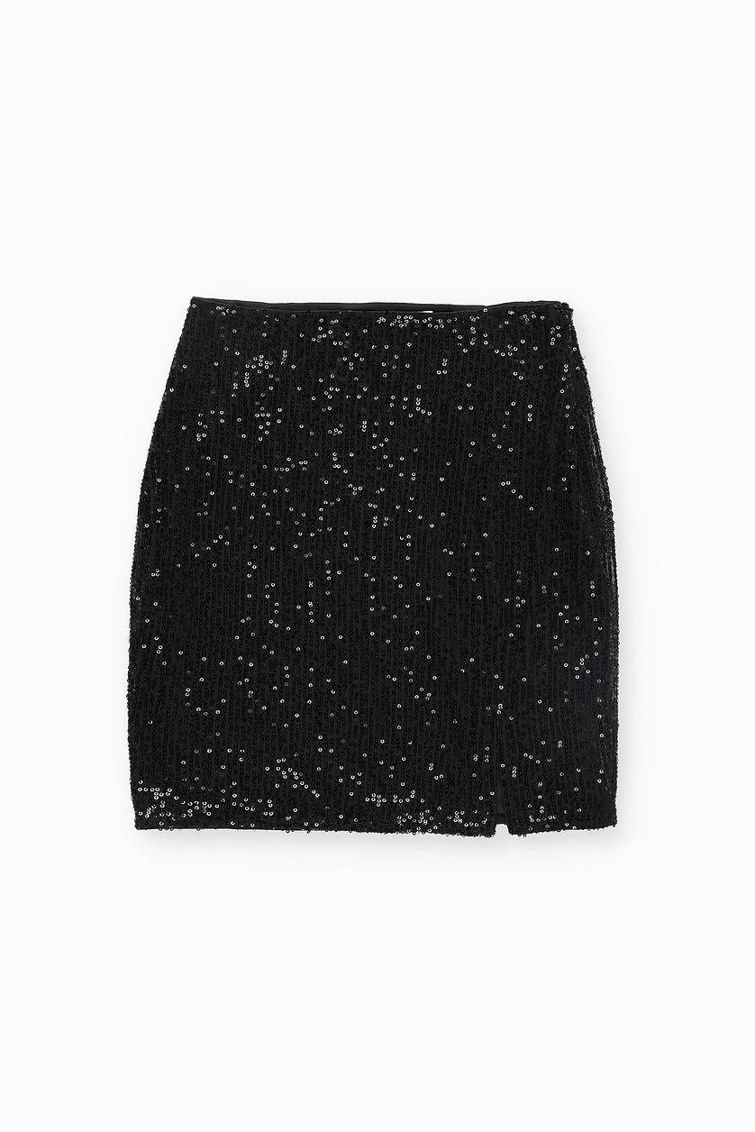 Sequin Mini Skirt Product Image
