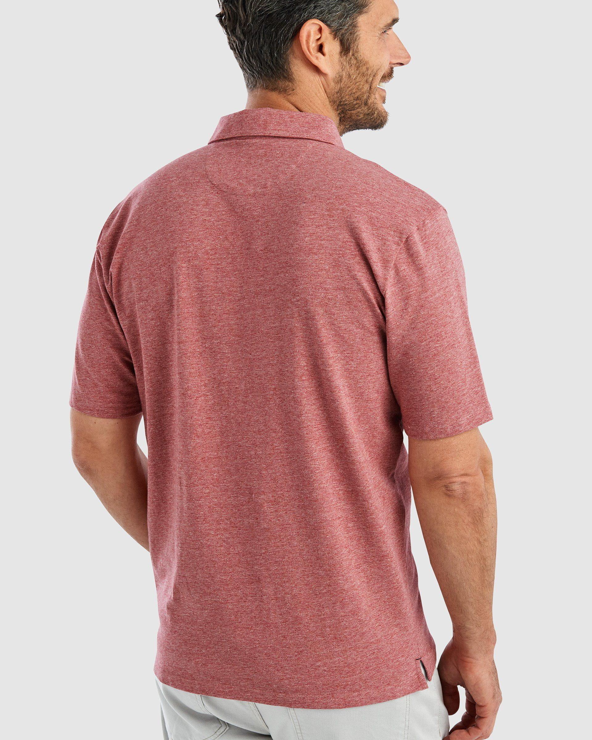 GS- TEST -  Heathered Original Polo Product Image