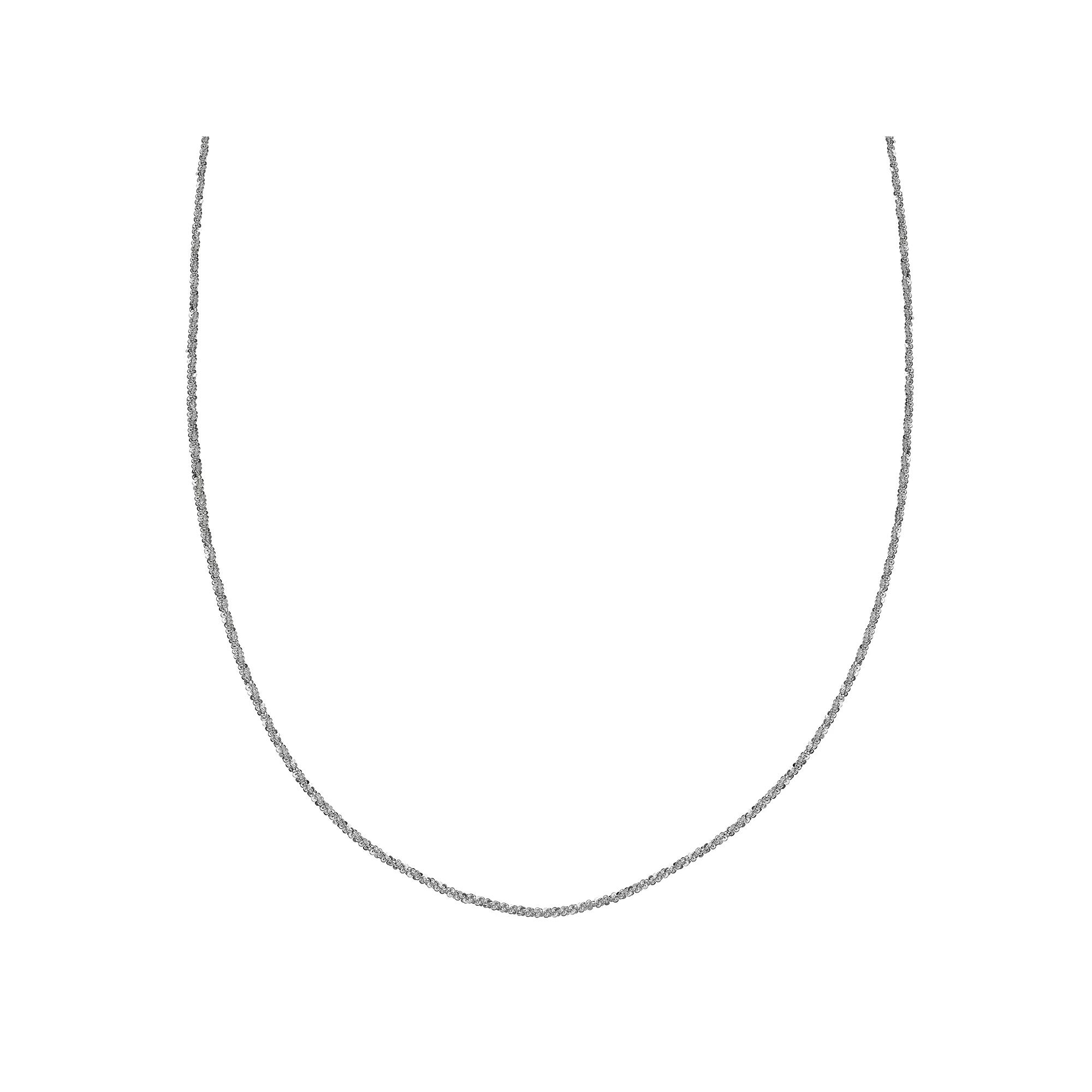 PRIMROSE Sterling Silver Sparkle Chain Necklace, Women's, Size: 18" Product Image