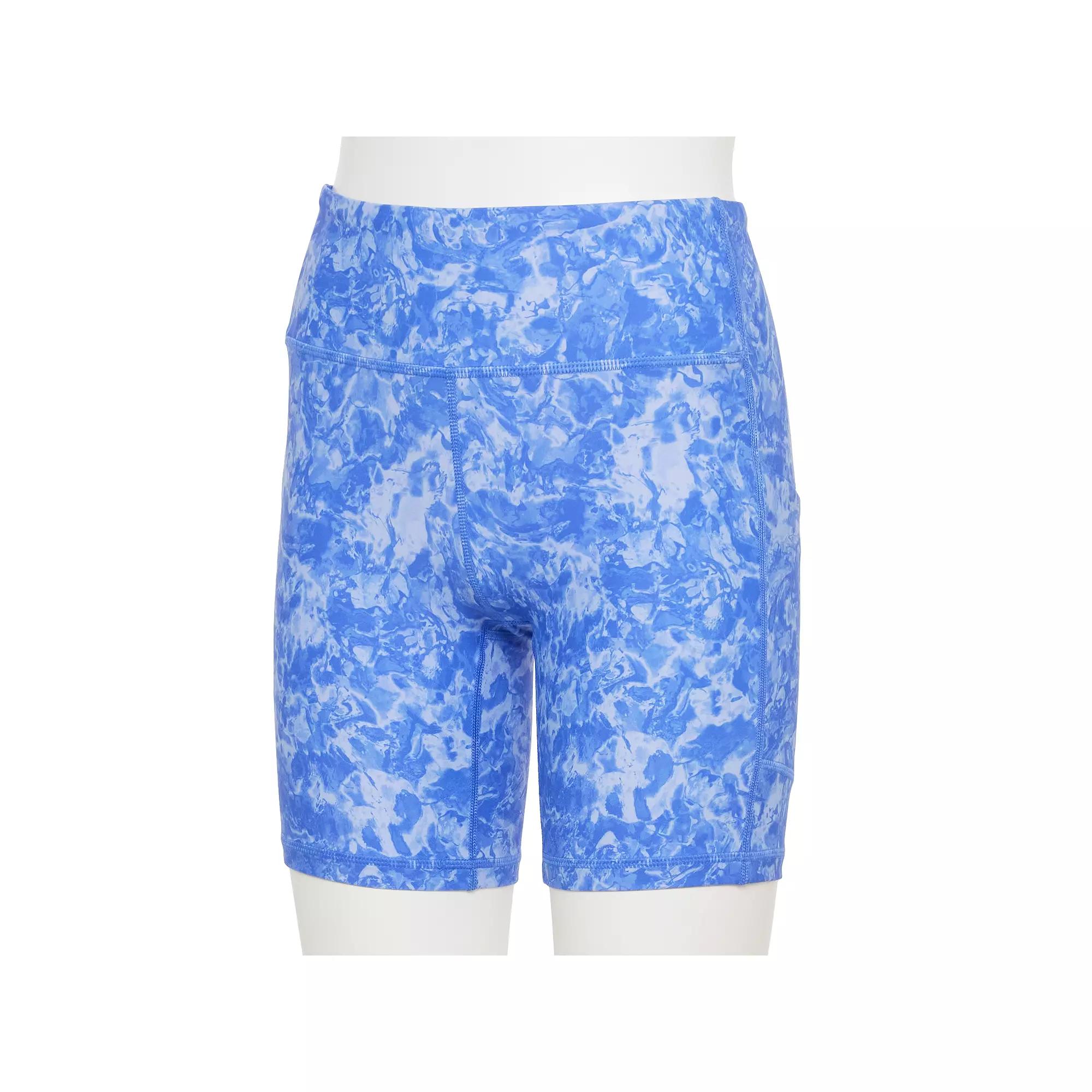 Women's Tek Gear® Adaptive Ultrastretch Bike Shorts, Size: Small, Medium Blue Paint Product Image