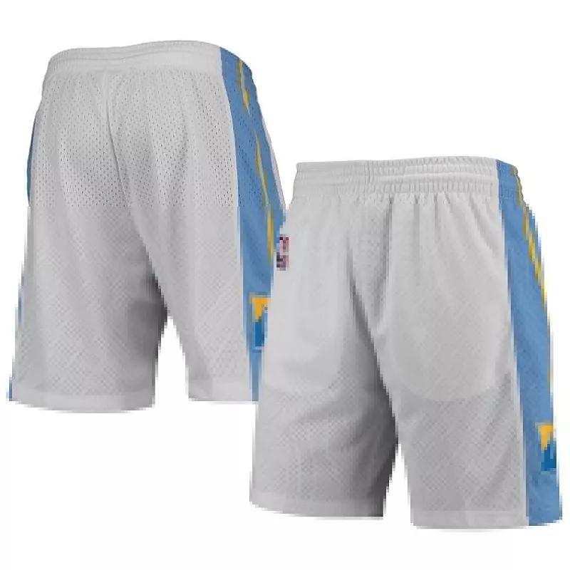 Men's Mitchell & Ness White Denver Nuggets 2006-07 Hardwood Classics Swingman Shorts, Size: Large, Nug White Product Image