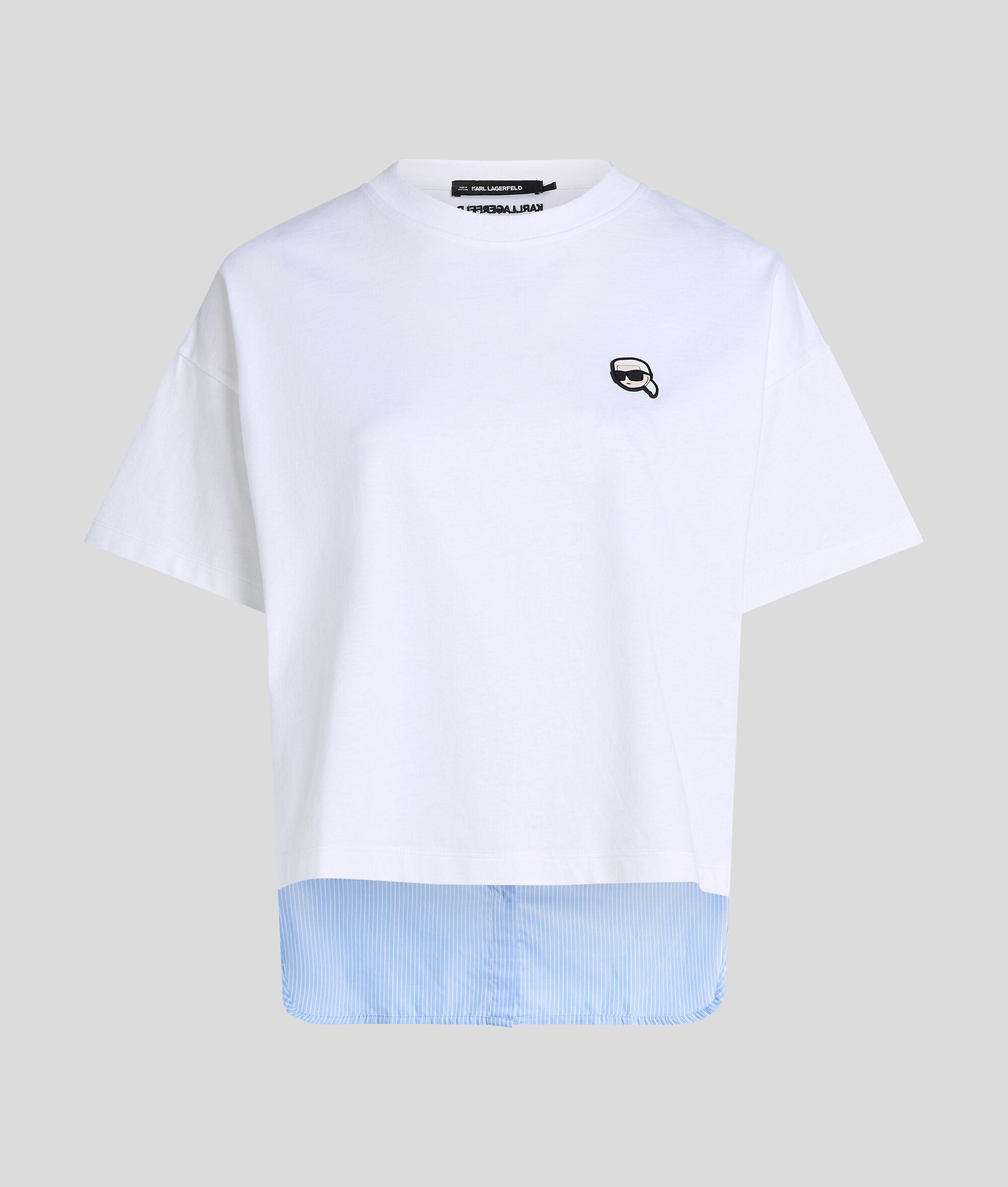 IKON FABRIC MIX T-SHIRT Product Image