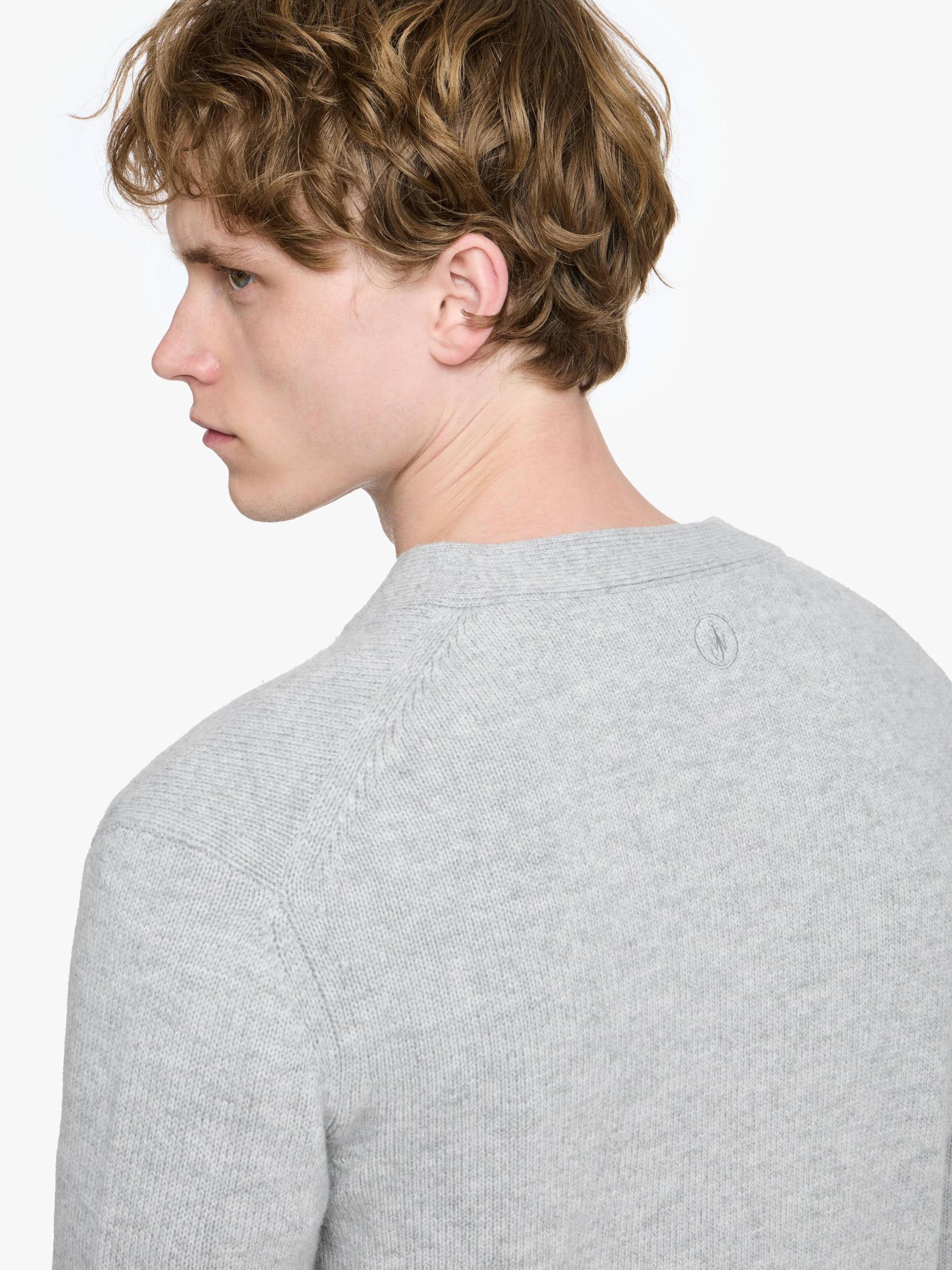 CONTRAST LAYERED CARDIGAN Product Image