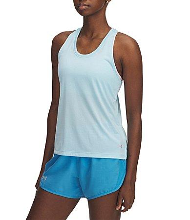 Under Armour Womens UA Launch Singlet Scoop Neck Sleeveless Tank Product Image