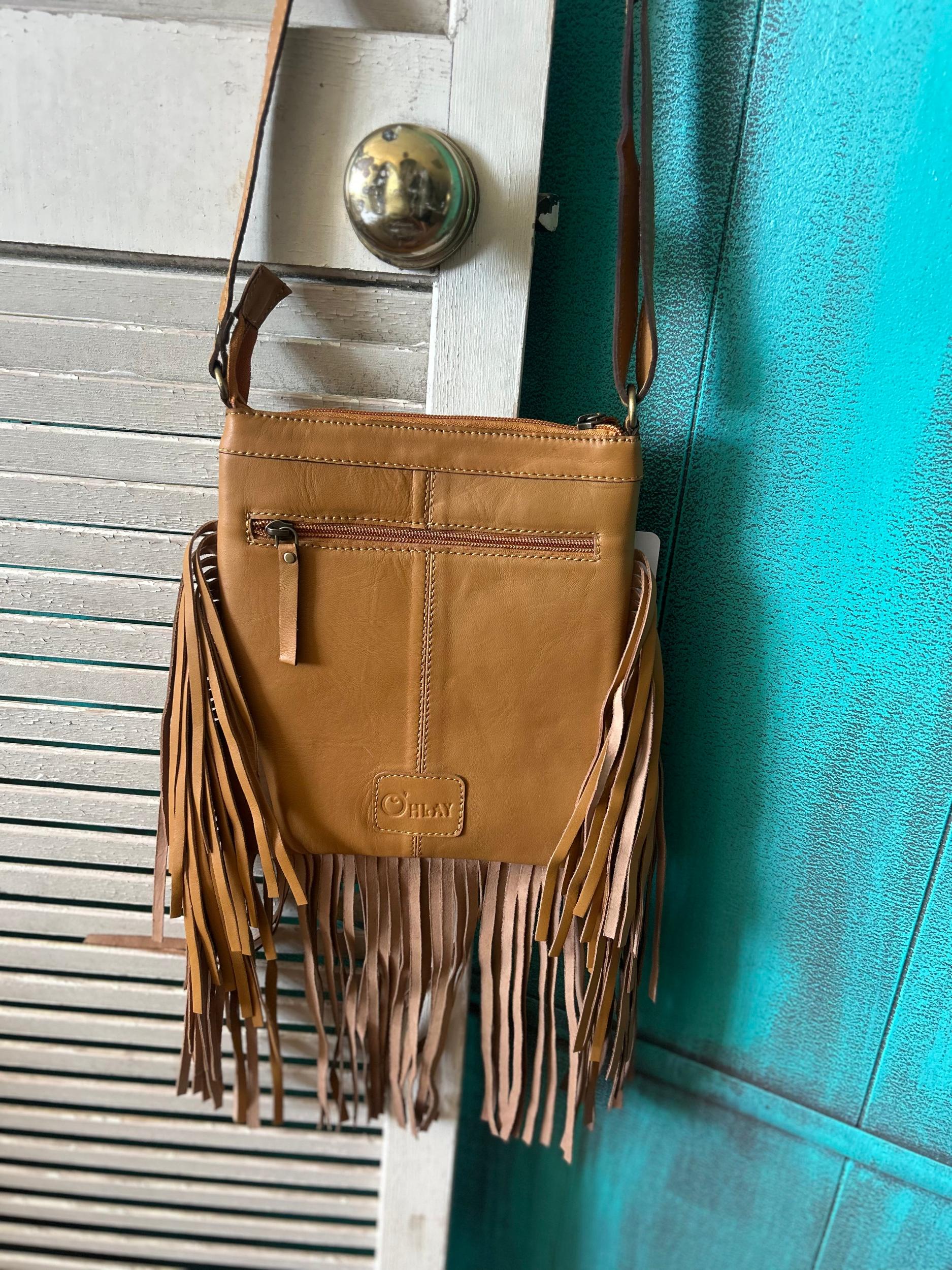 Leopard & Saddle Blanket Fringe Crossbody* Product Image