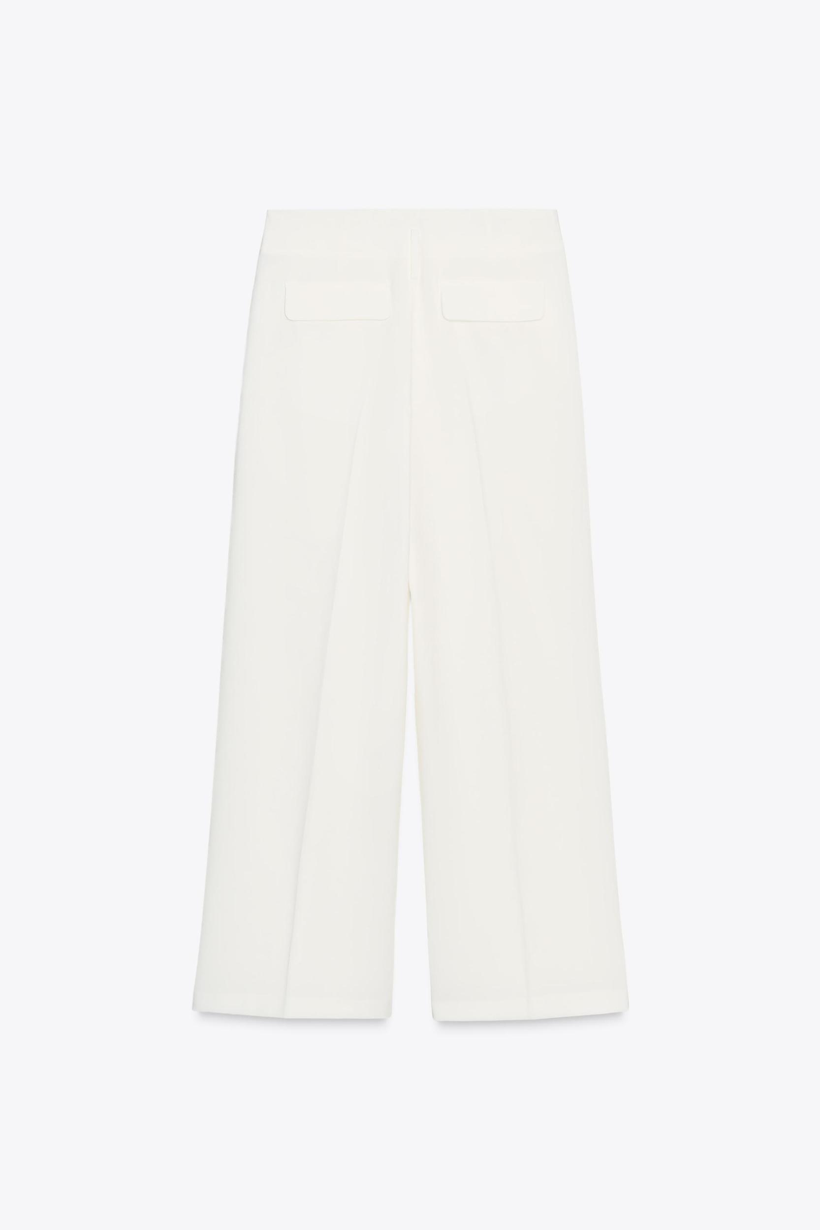 PLEATED WIDE LEG PANTS Product Image