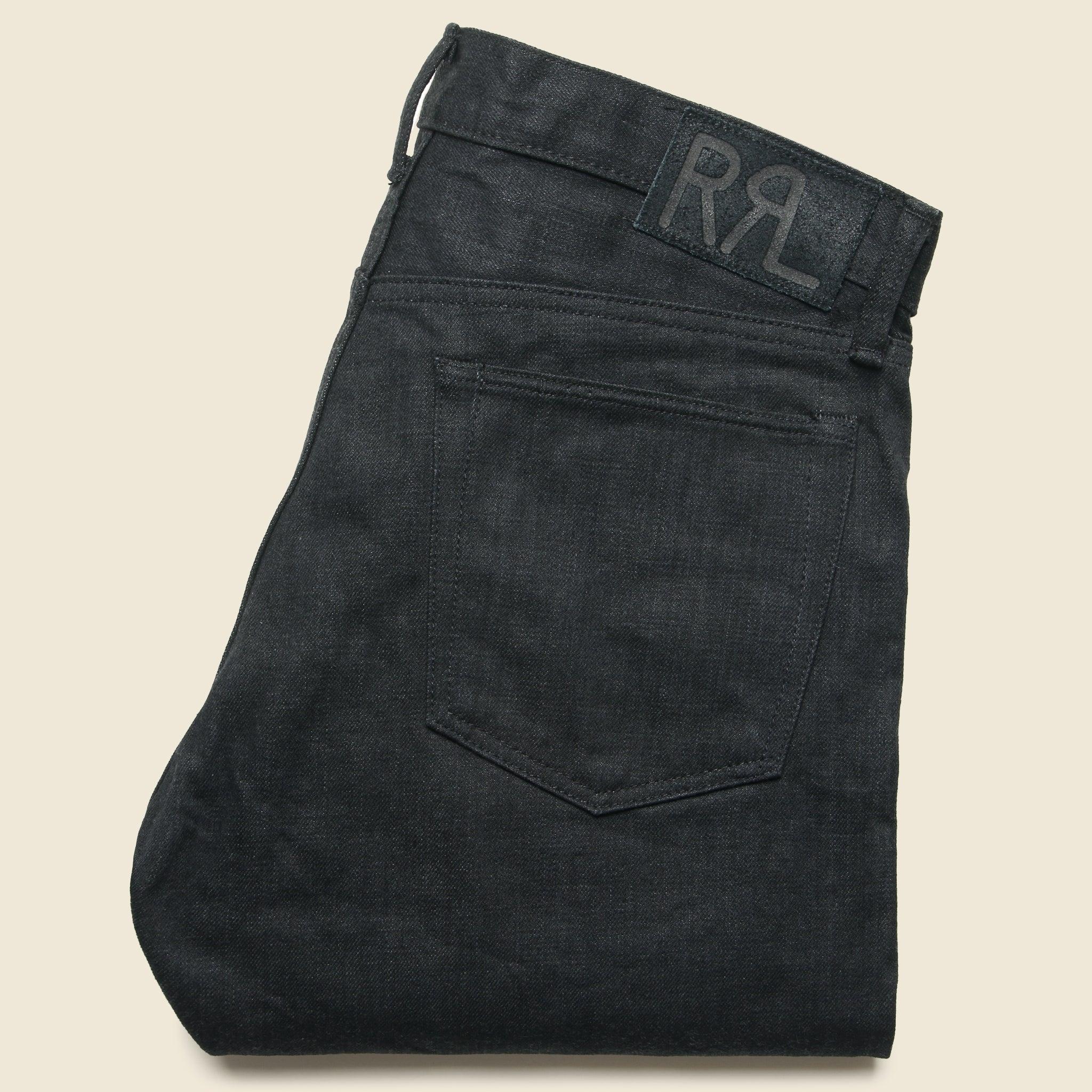 Slim Fit Jean - Black on Black Product Image