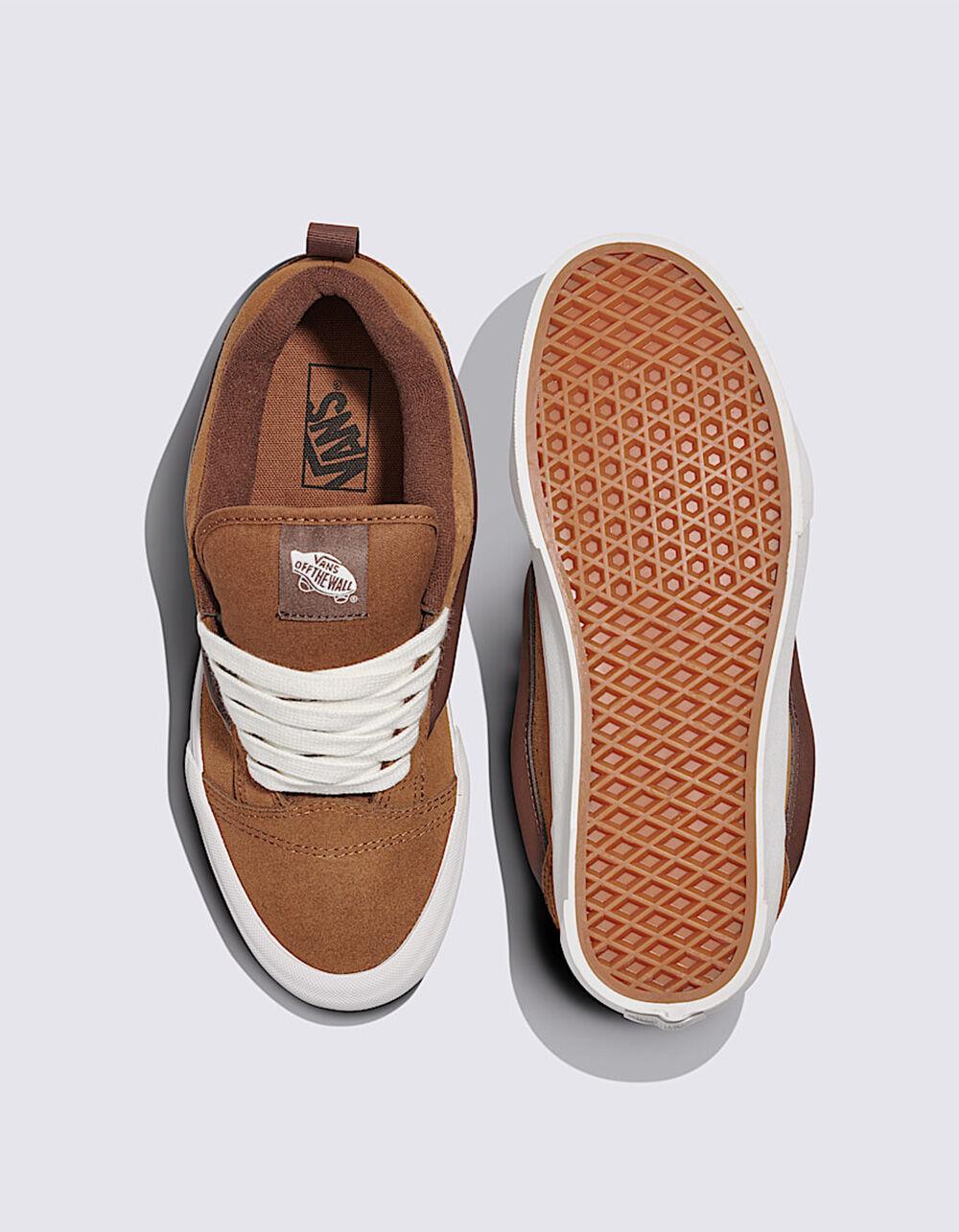 VANS Knu Skool Suede Shoes - BROWN Product Image
