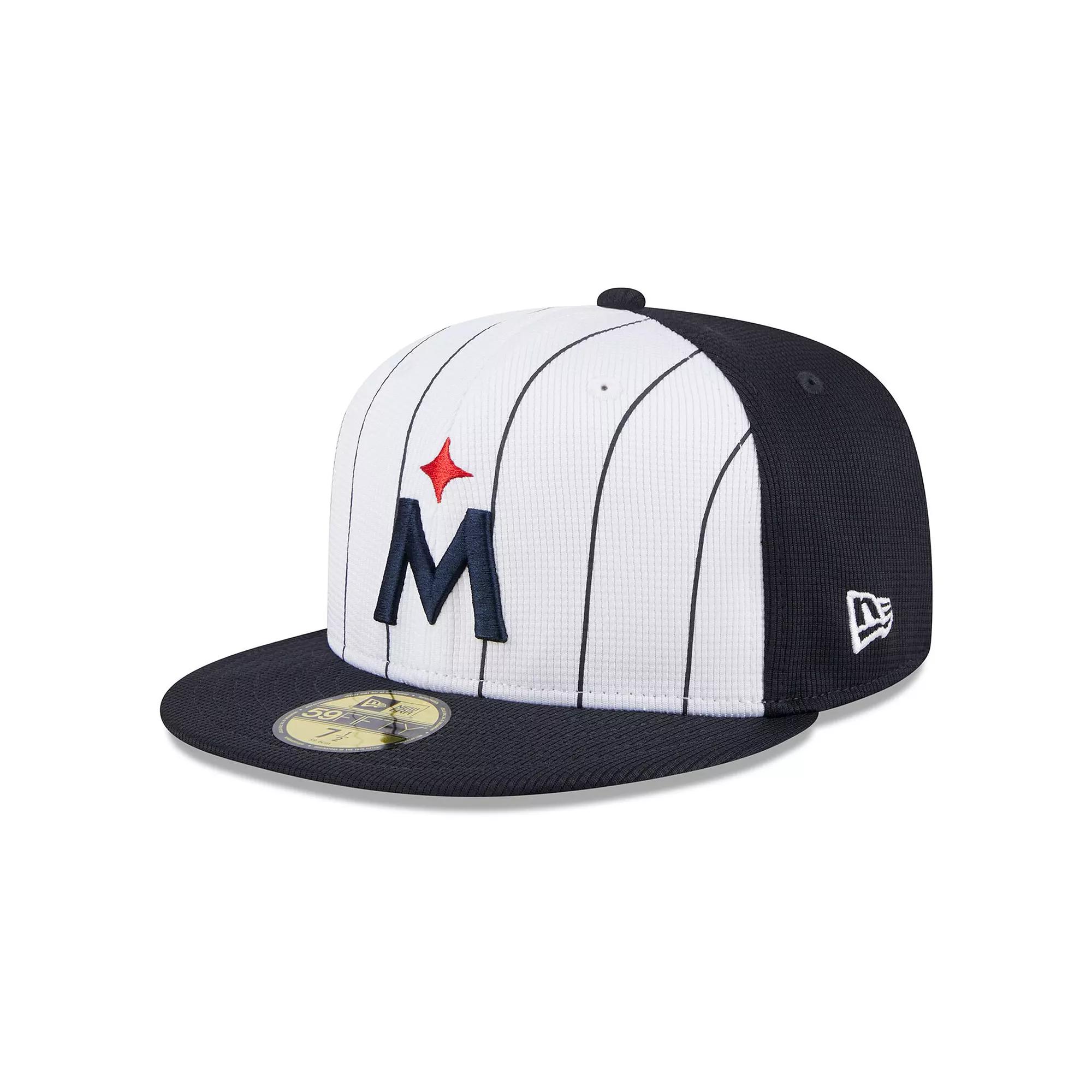 Men's New Era  White Minnesota Twins 2024 Batting Practice 59FIFTY Fitted Hat, Size: 6 7/8 Product Image