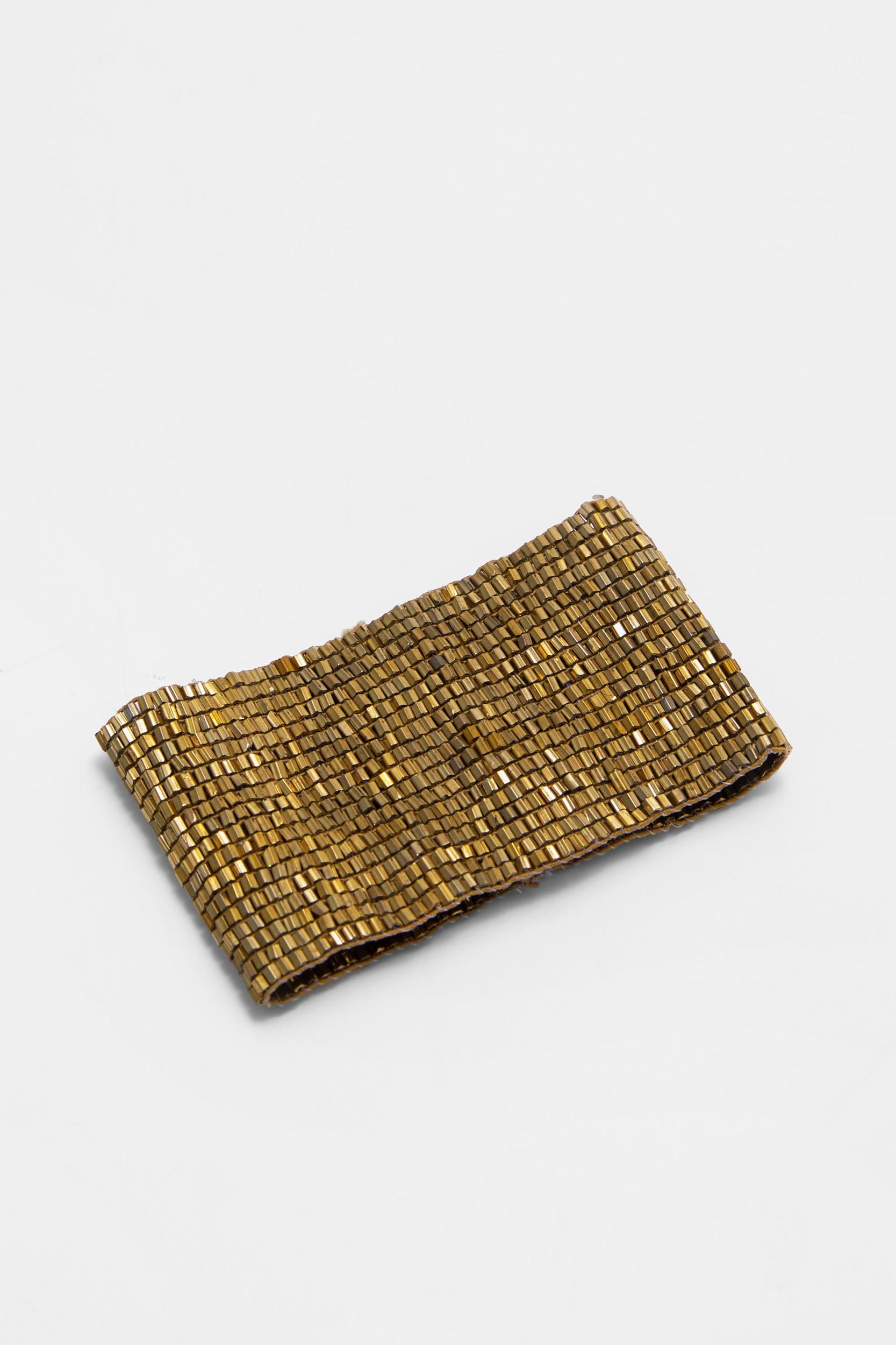 Wide beaded arm cuff Product Image