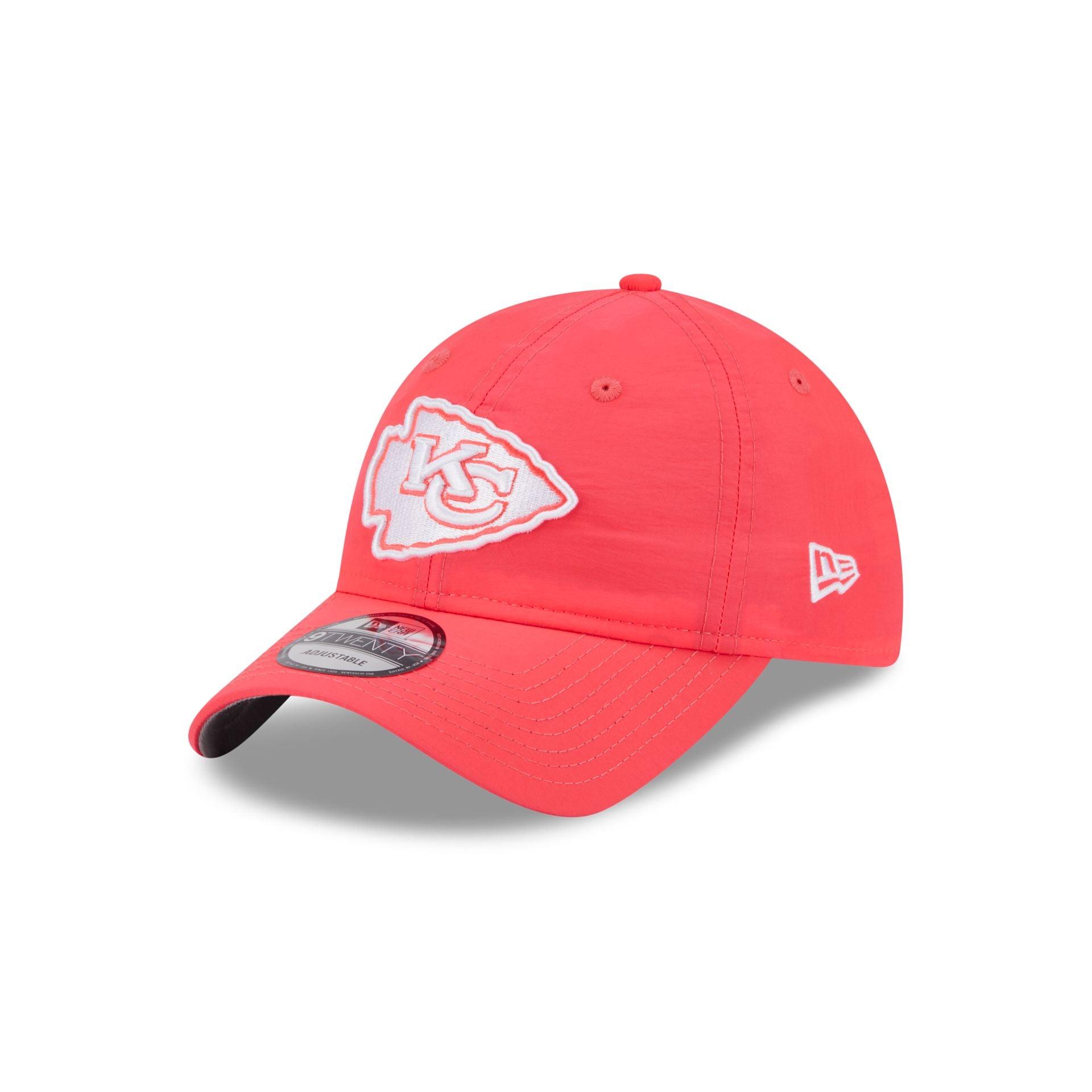 Kansas City Chiefs Everyday Nylon Pink 9TWENTY Adjustable Hat Male Product Image