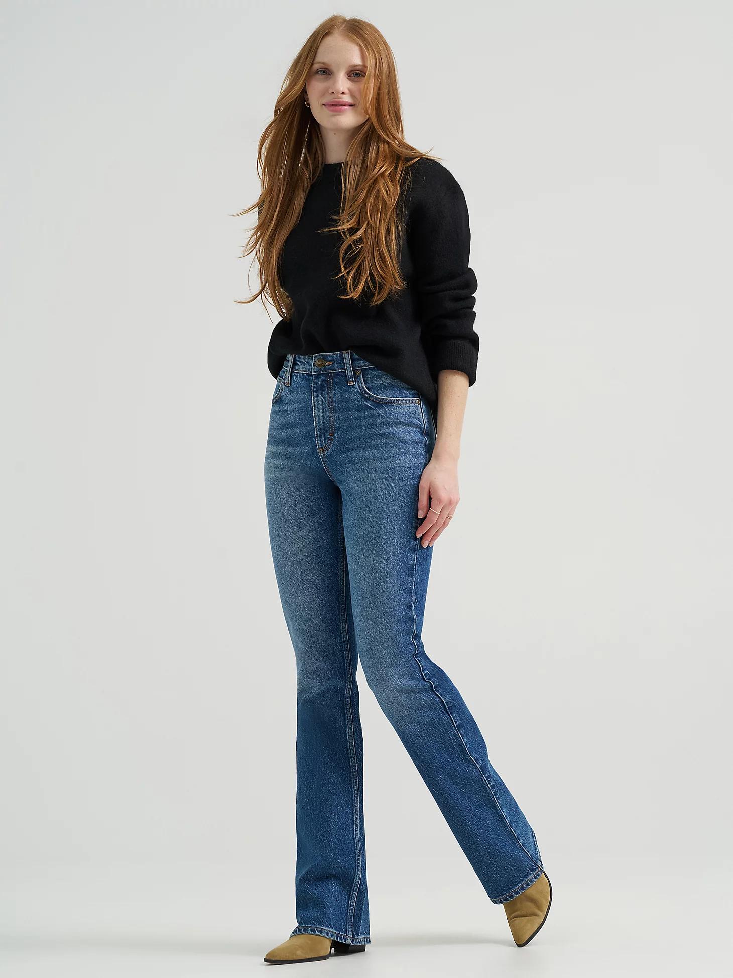 Women's High Rise Bootcut Jean | Women's Jeans | Lee® Product Image