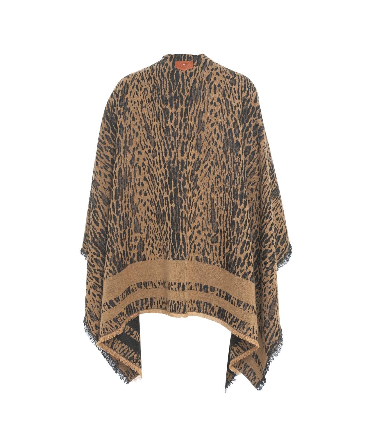Cape with animal print Product Image