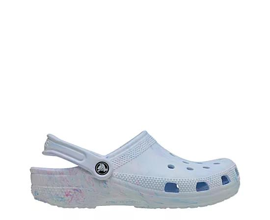 Crocs Womens Classic Watercolor Marbled Clog Product Image
