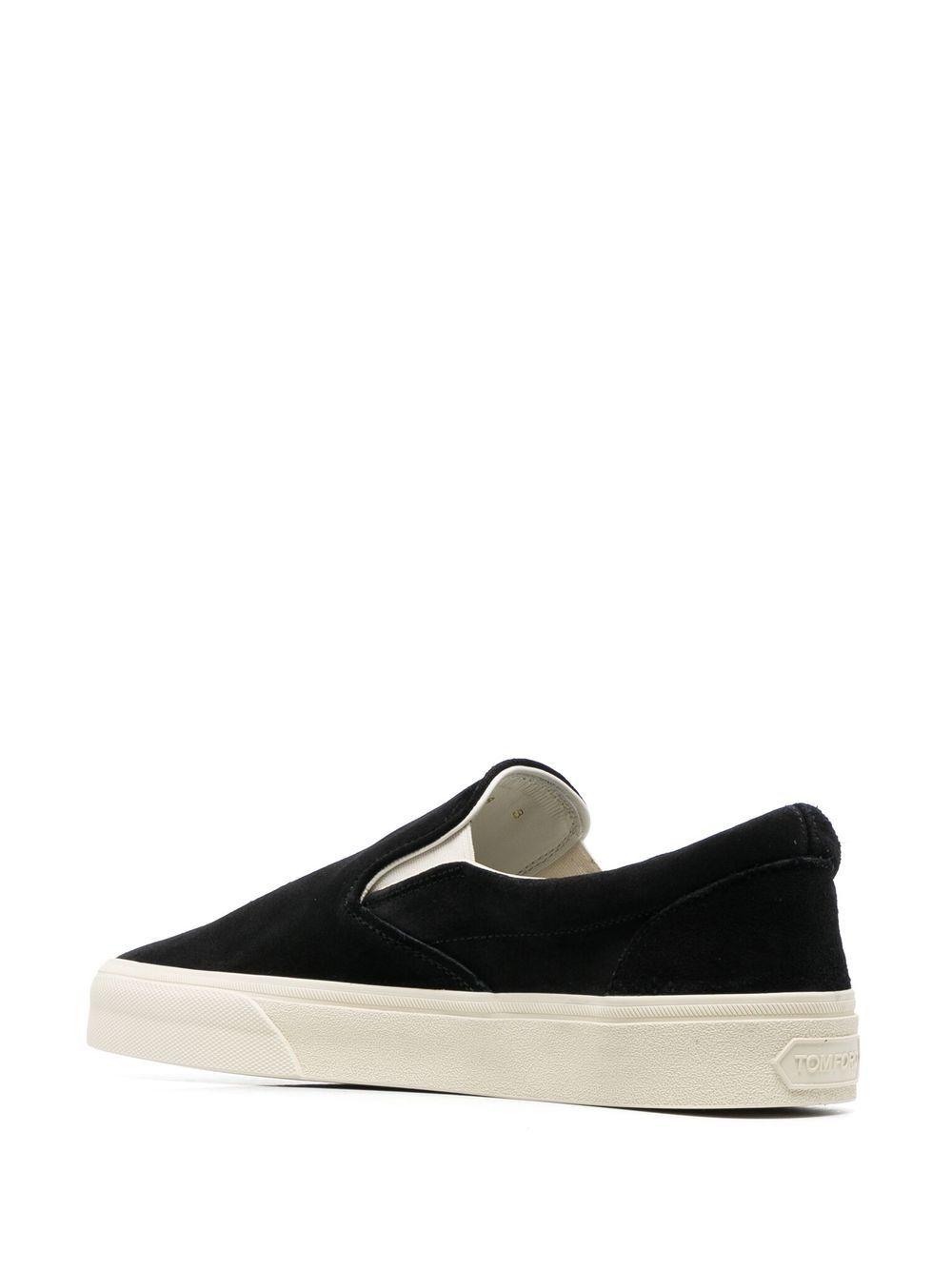 suede slip-on sneakers Product Image