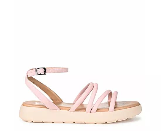 Journee Palomma Women's Strappy Sandals,  Product Image
