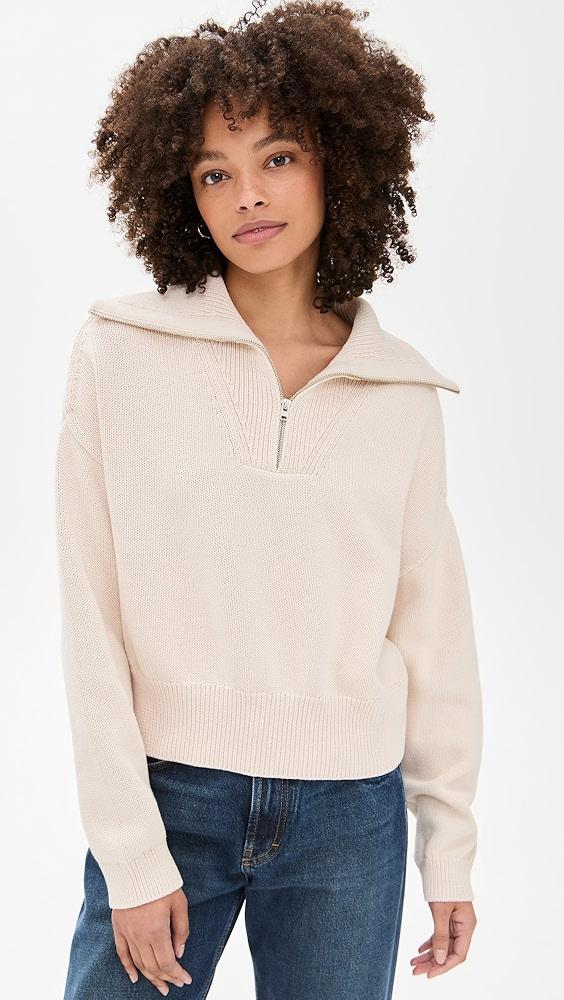 Closed Cropped Troyer Pullover | Shopbop Product Image