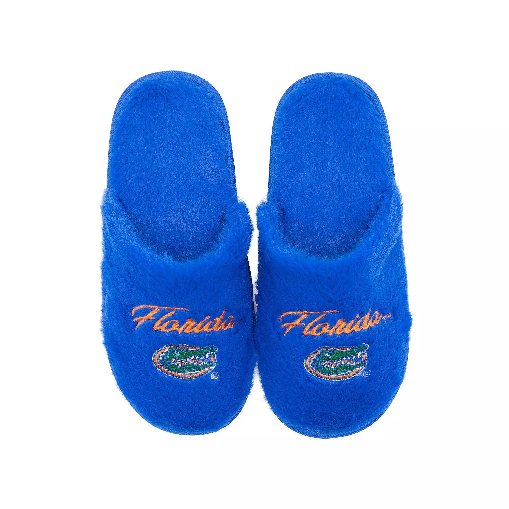 Women's ZooZatz Florida Gators Team Faux Fur Slippers,  Product Image