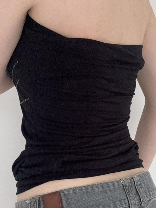 Floral Print Bandeau Top Product Image