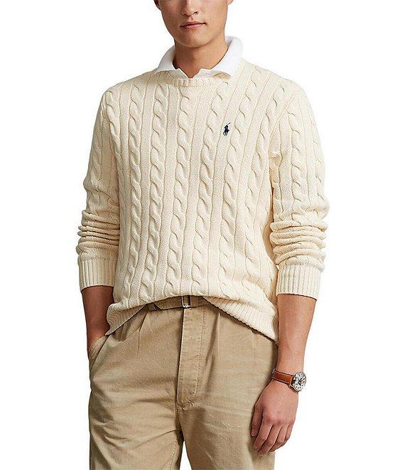 Polo Ralph Lauren Cable Knit Cotton Sweater Product Image