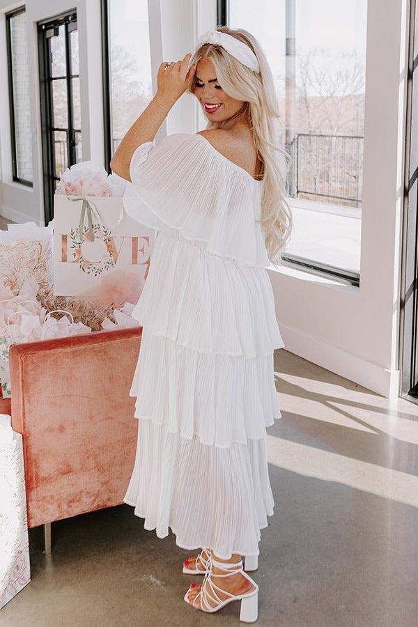 Patient And Kind Pleated Midi Dress Curves Product Image