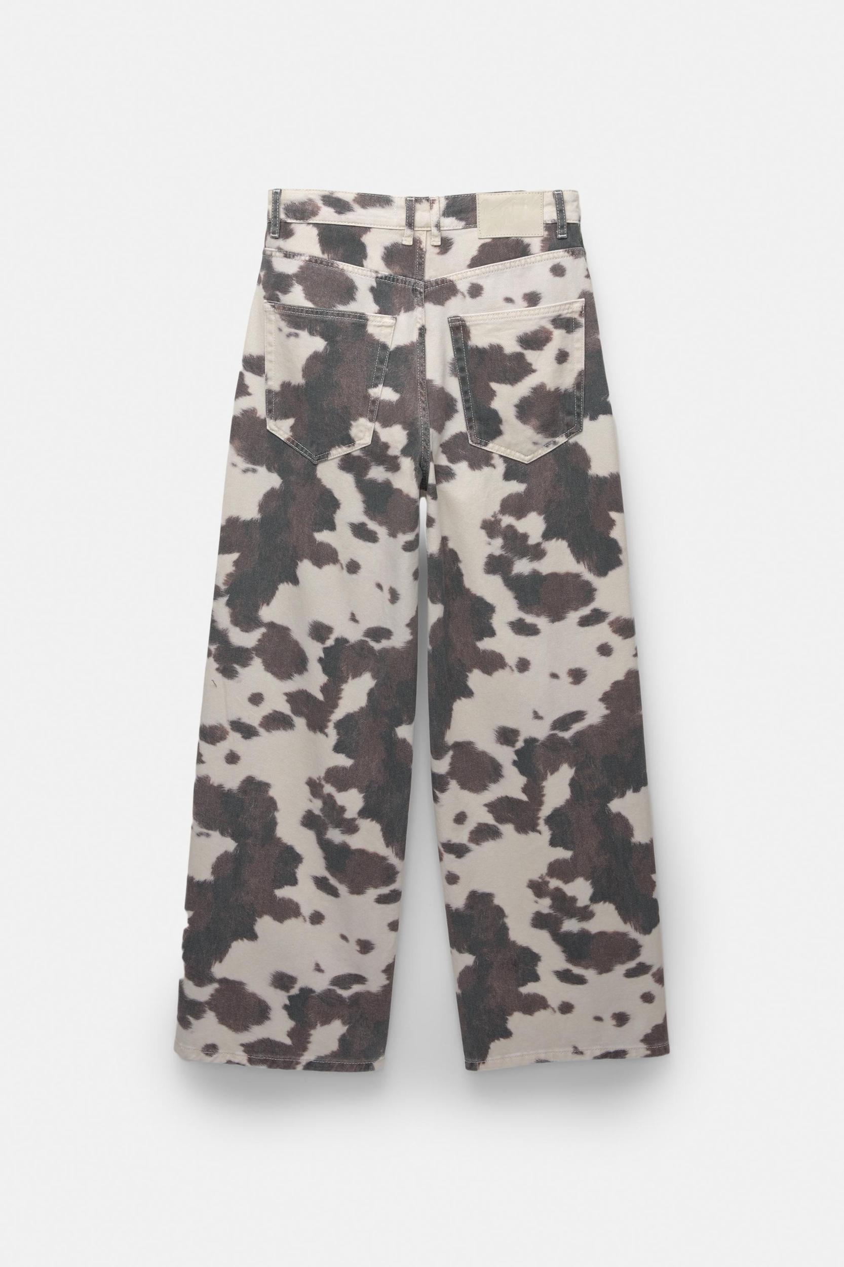 Cow baggy jeans Product Image