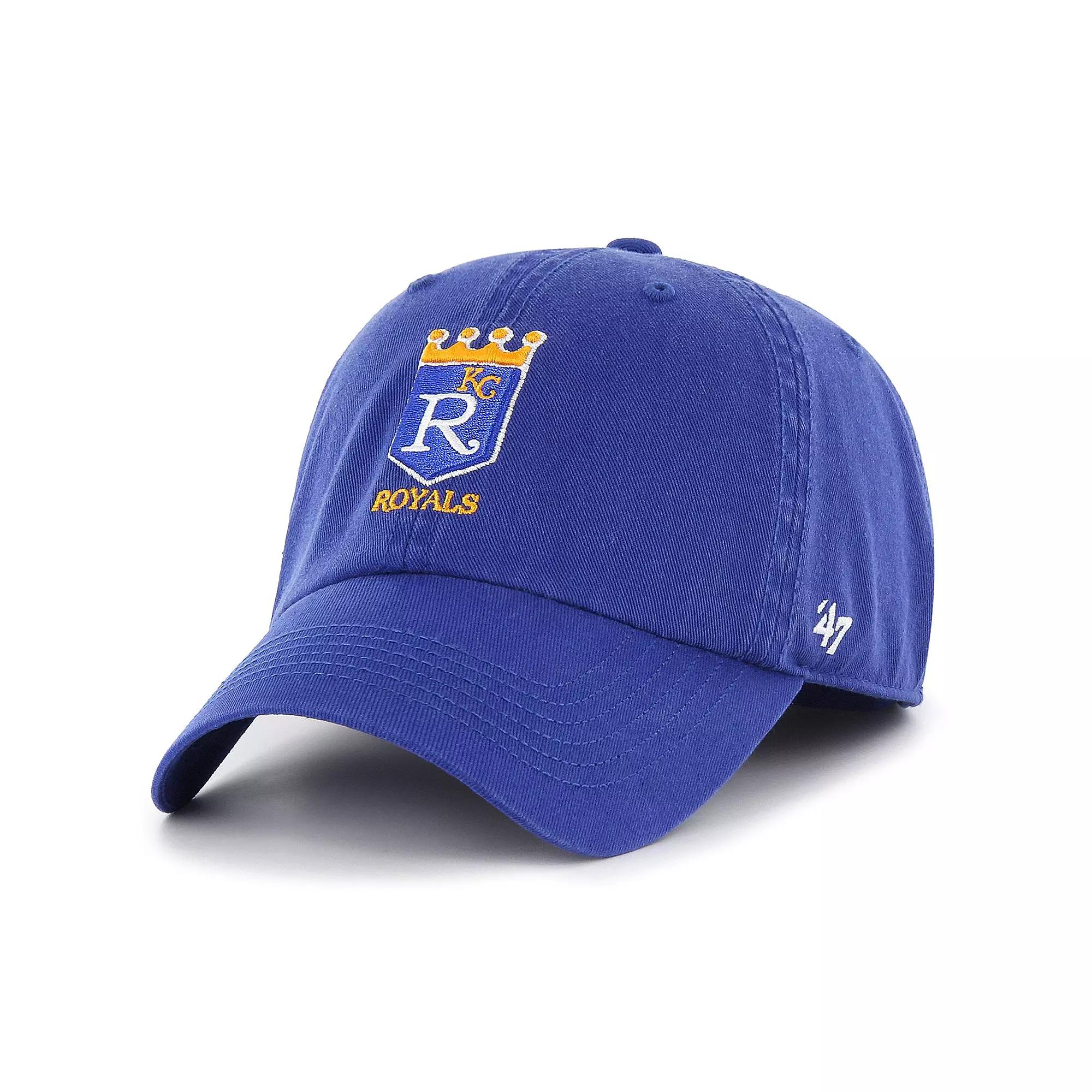Men's '47 Royal Kansas City Royals Cooperstown Collection Franchise Fitted Hat,  Product Image