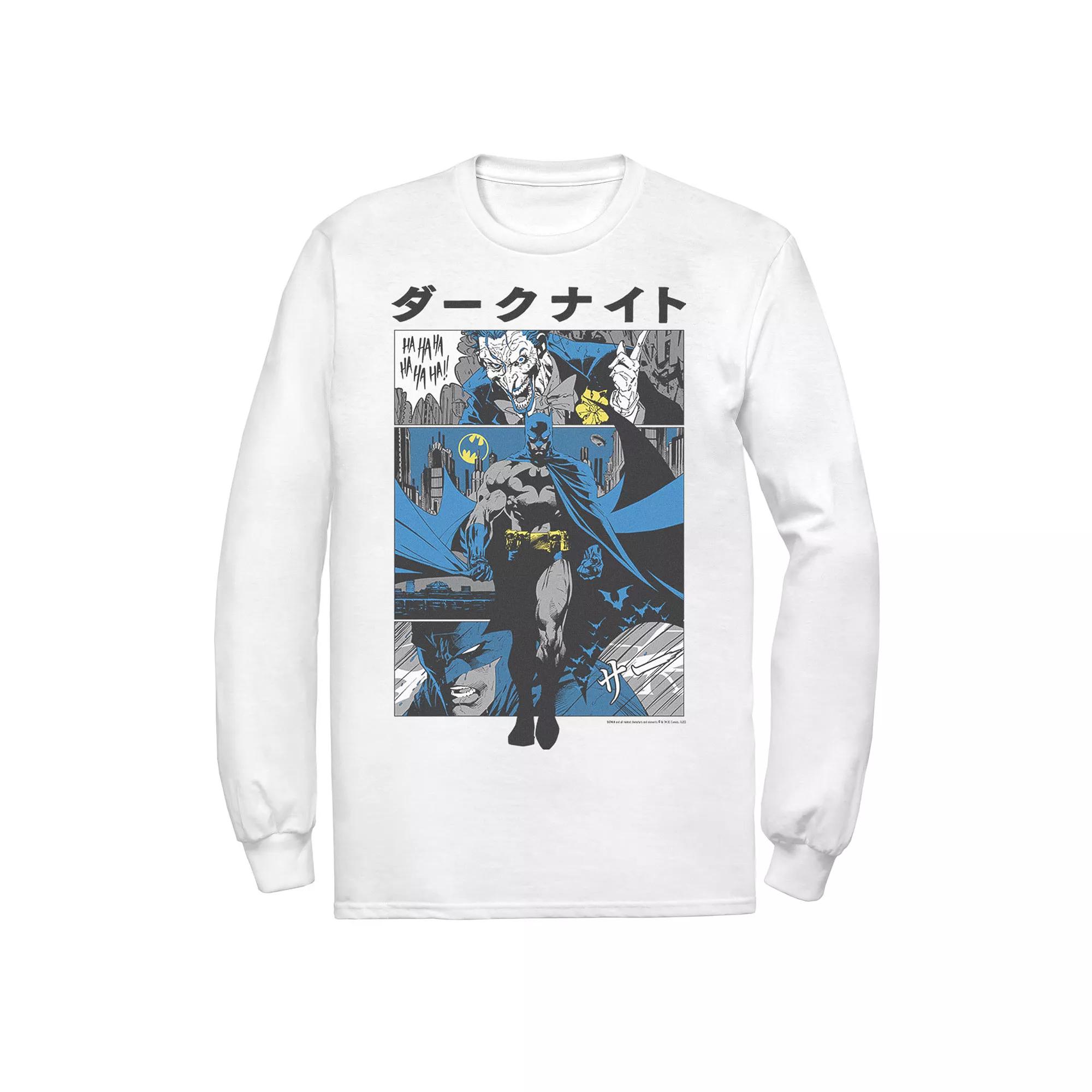 Men's DC Comics Batman Kanji Comic PaneTee,  Product Image